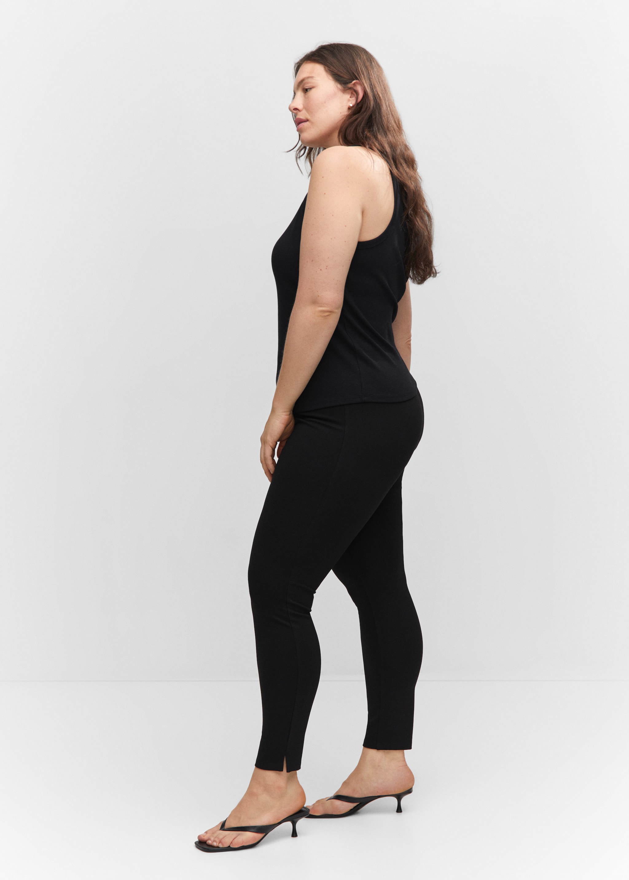High waist leggings - Details of the article 4