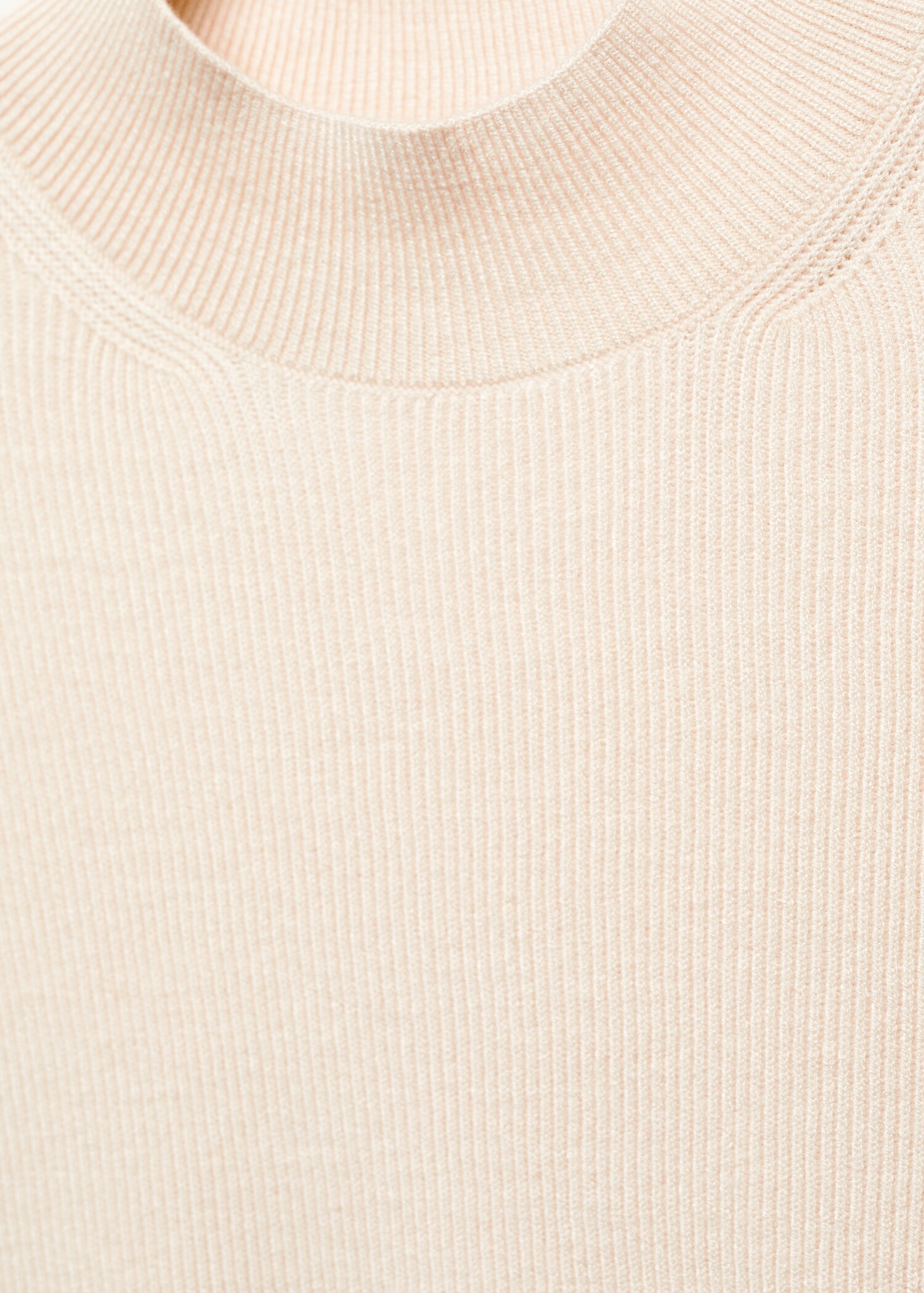 Perkins-neck short-sleeved sweater - Details of the article 8
