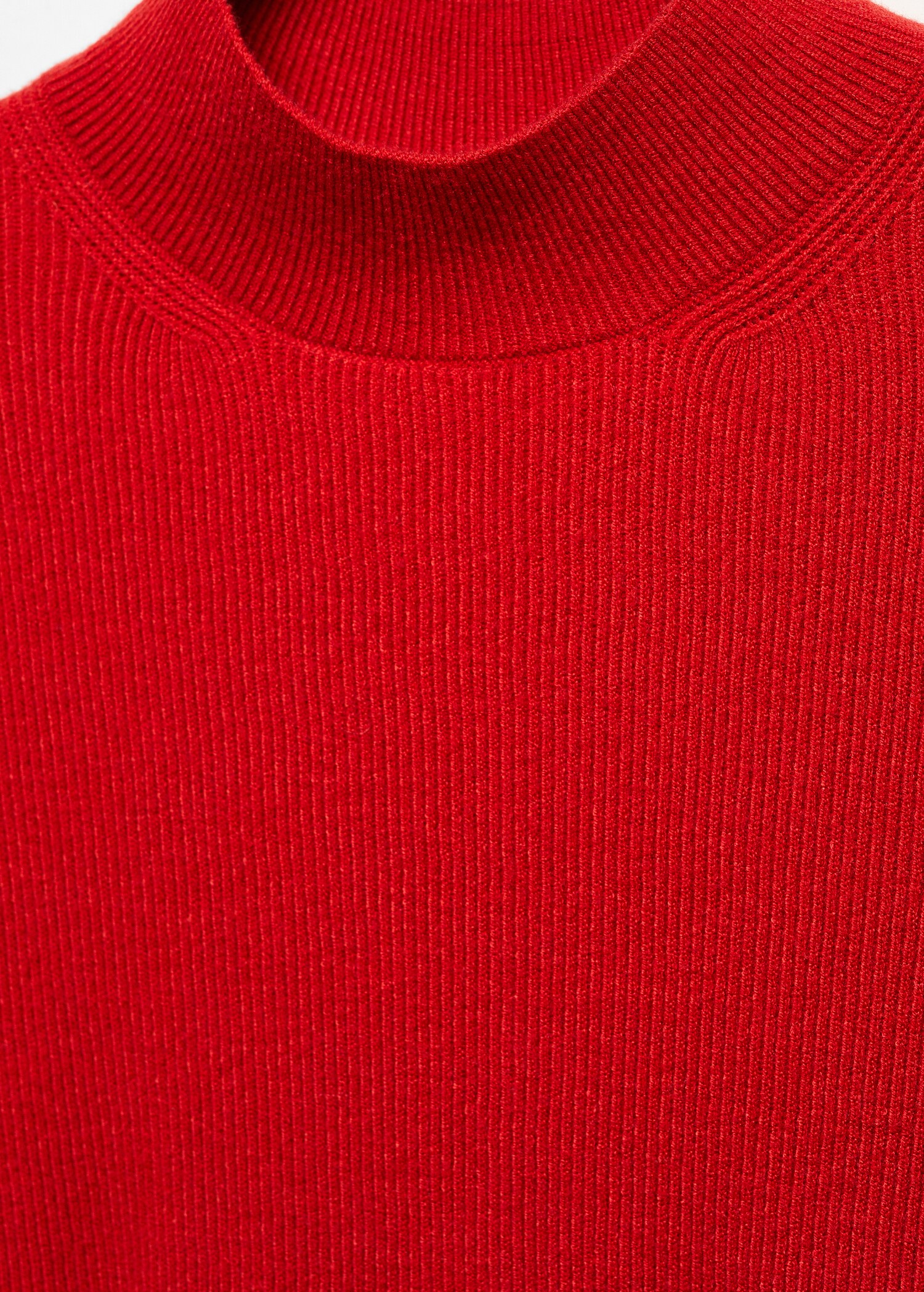 Perkins-neck short-sleeved sweater - Details of the article 8
