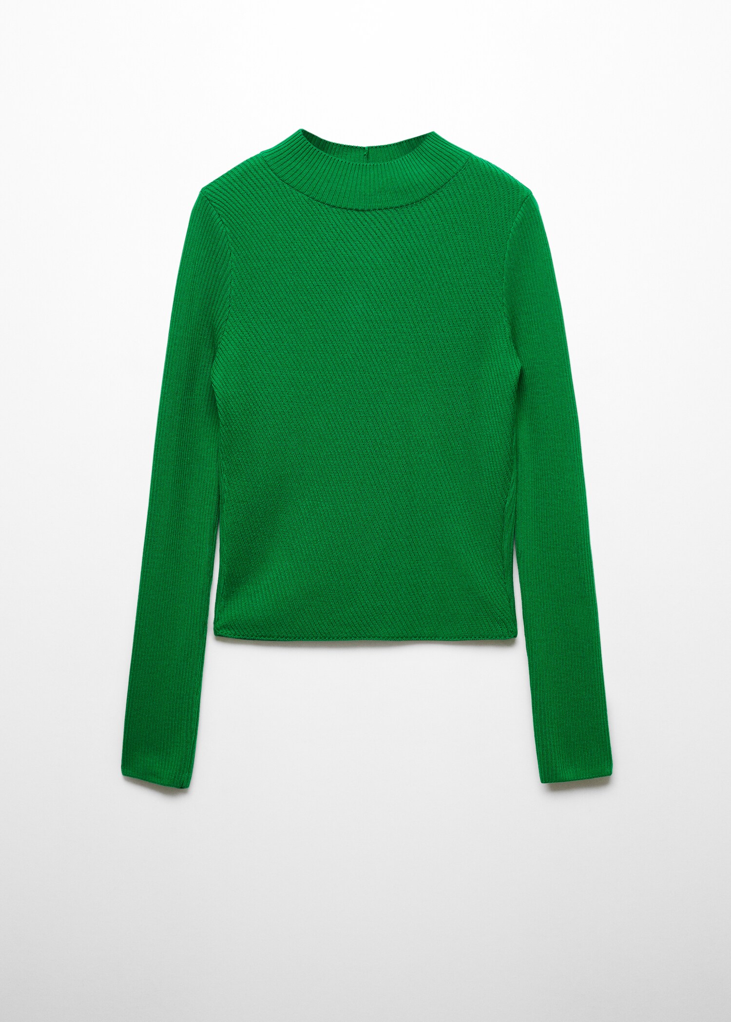 Perkins-neck knitted sweater - Article without model