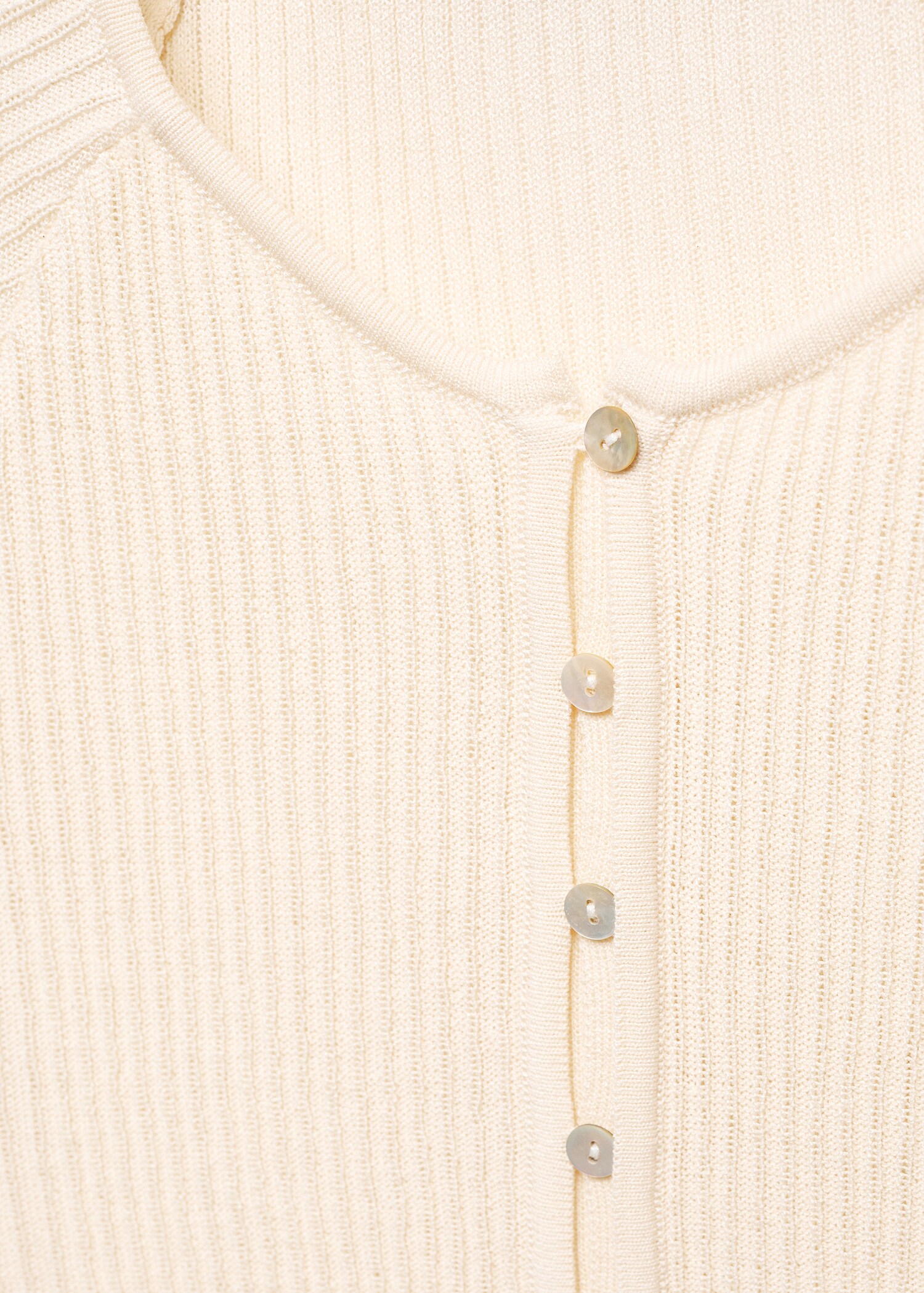 Button knit cardigan - Details of the article 8