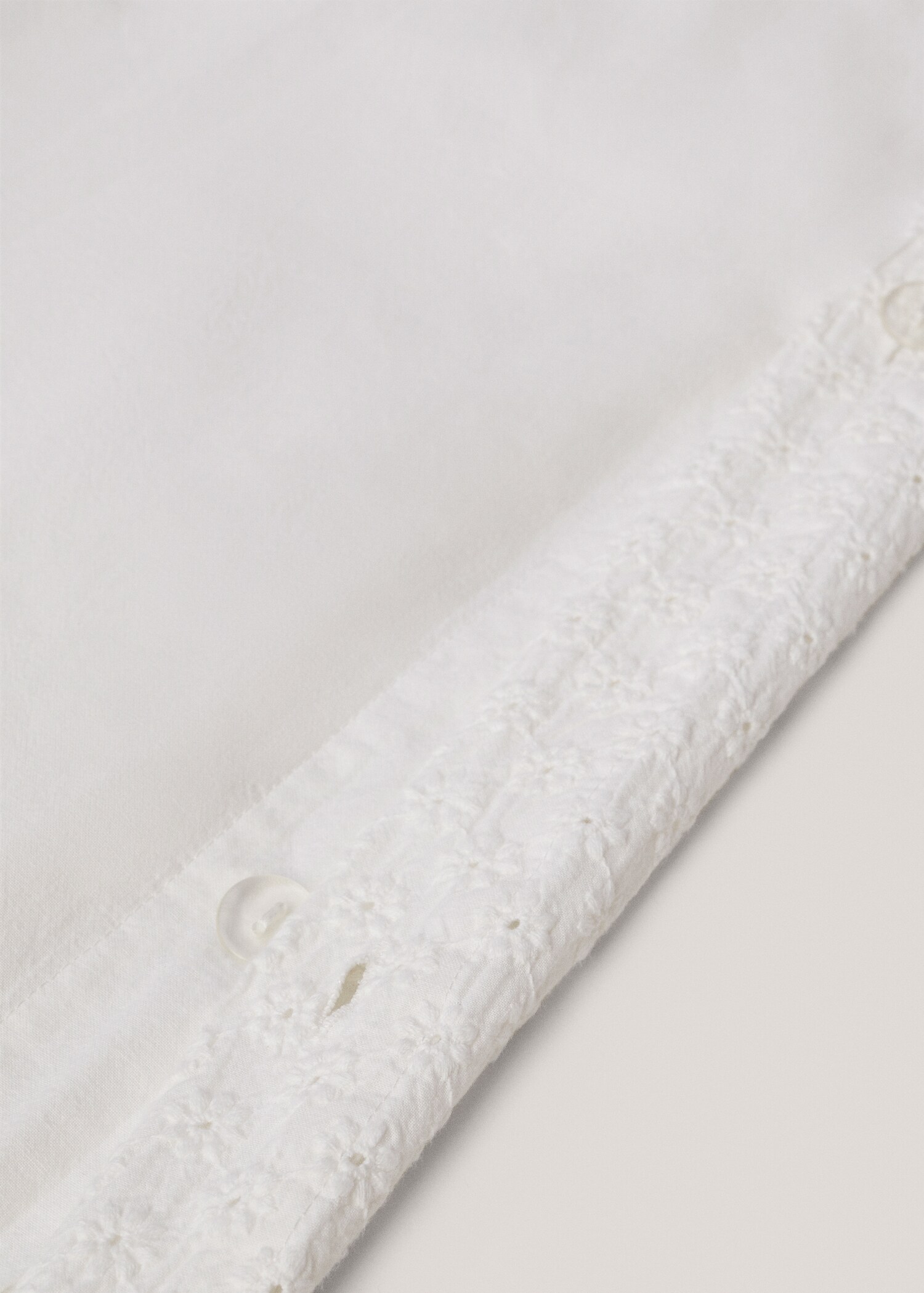 Housse de couette brodée coton Lit 135/140 cm - Détail de l'article 3