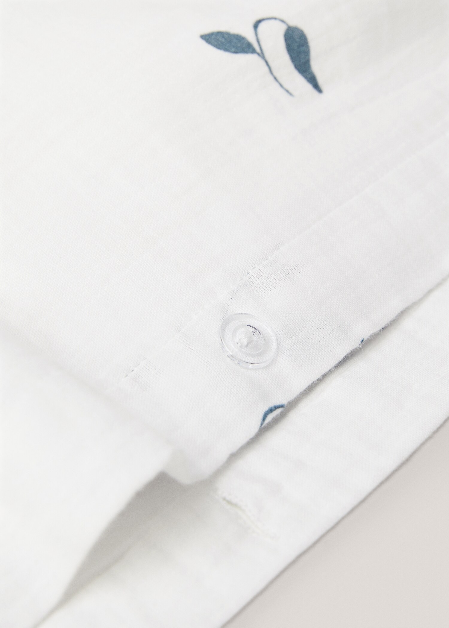 Duvet cover with floral design 150cm - Details of the article 1