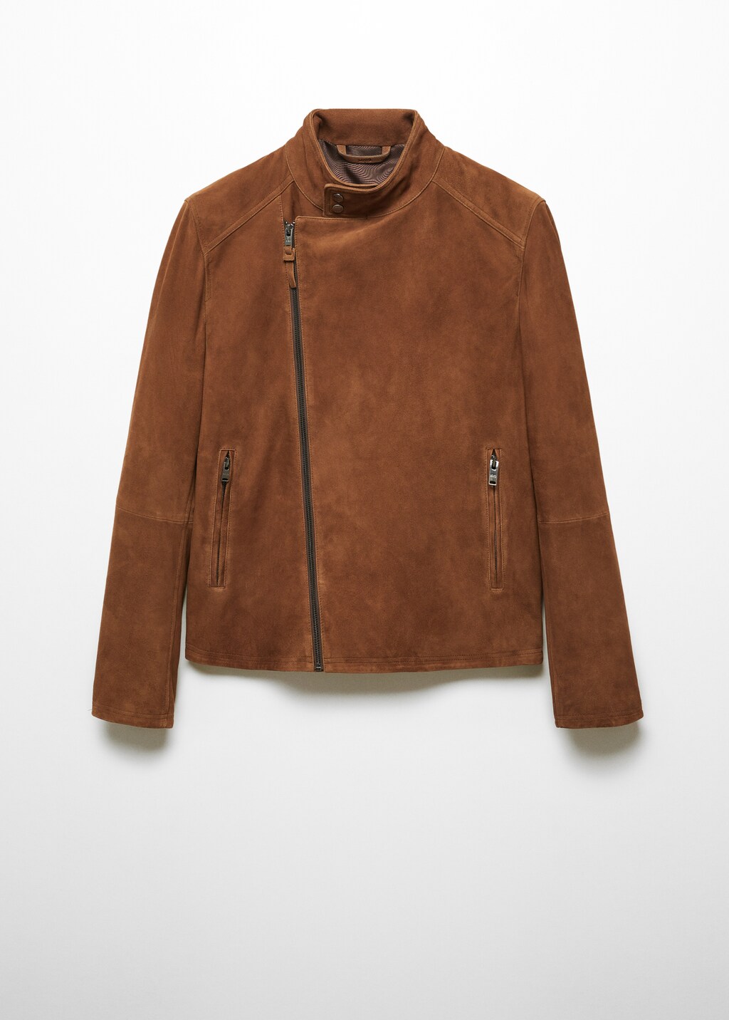 Blouson perfecto cuir daim