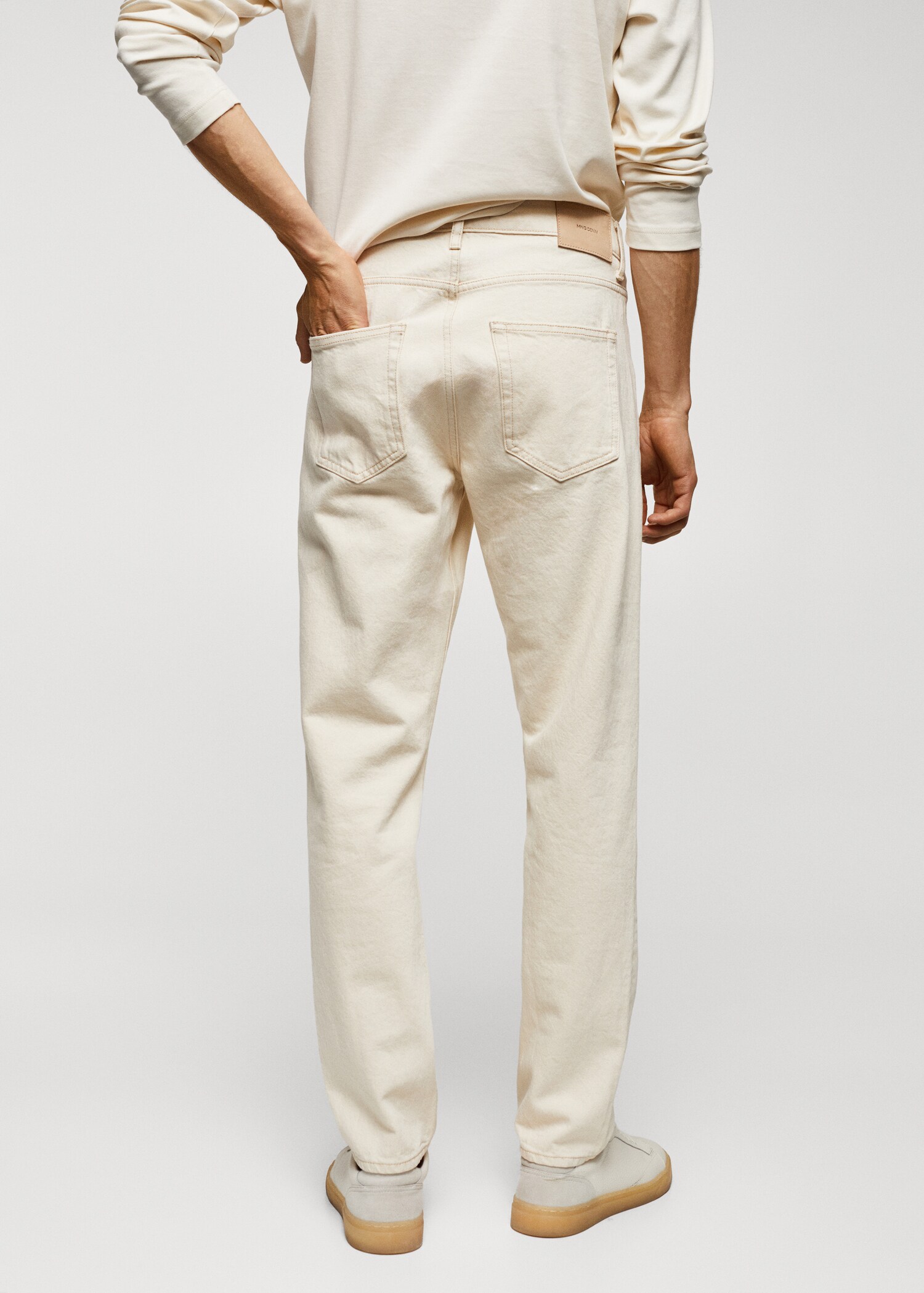 Jean Bob straight-fit - Verso de l’article