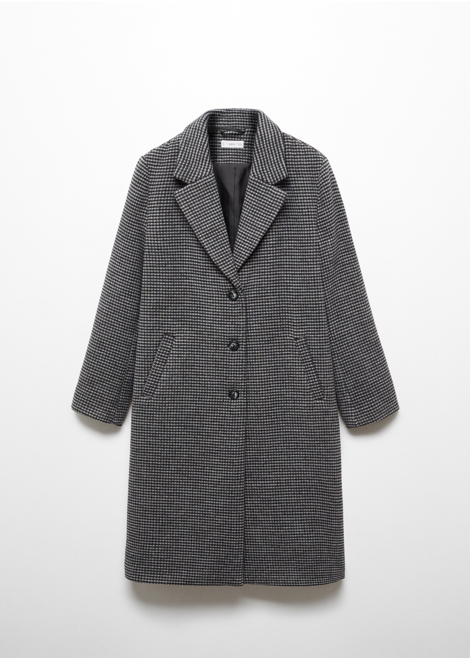 Checked overcoat - Artikel zonder model