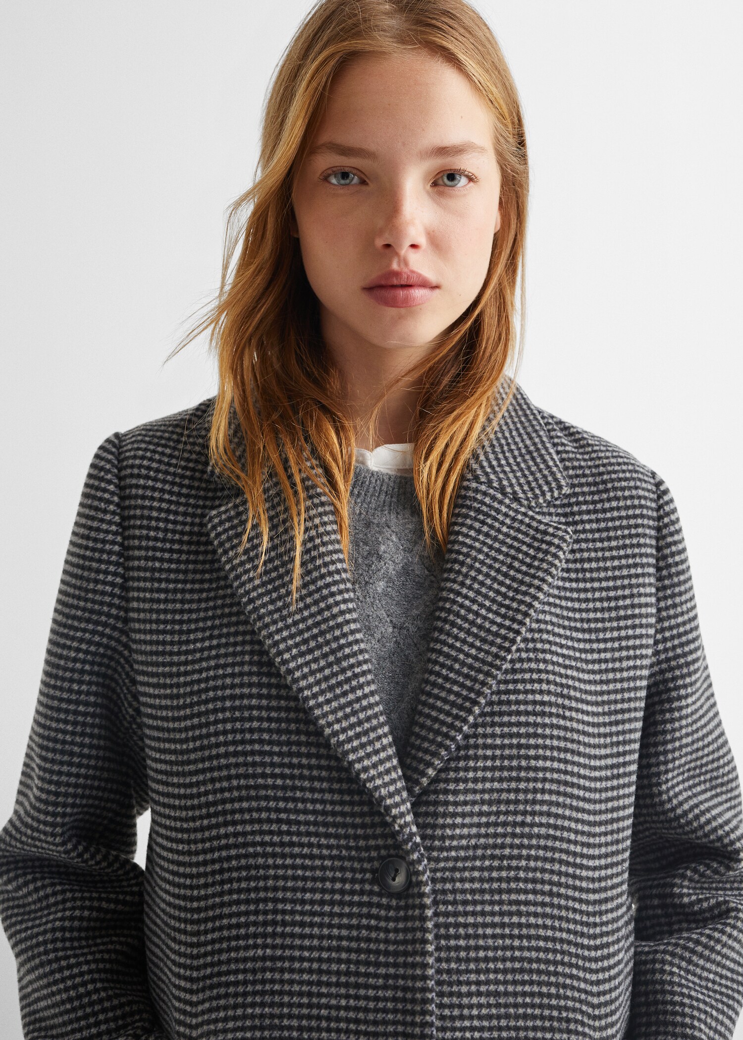 Checked overcoat - Detail van het artikel 1