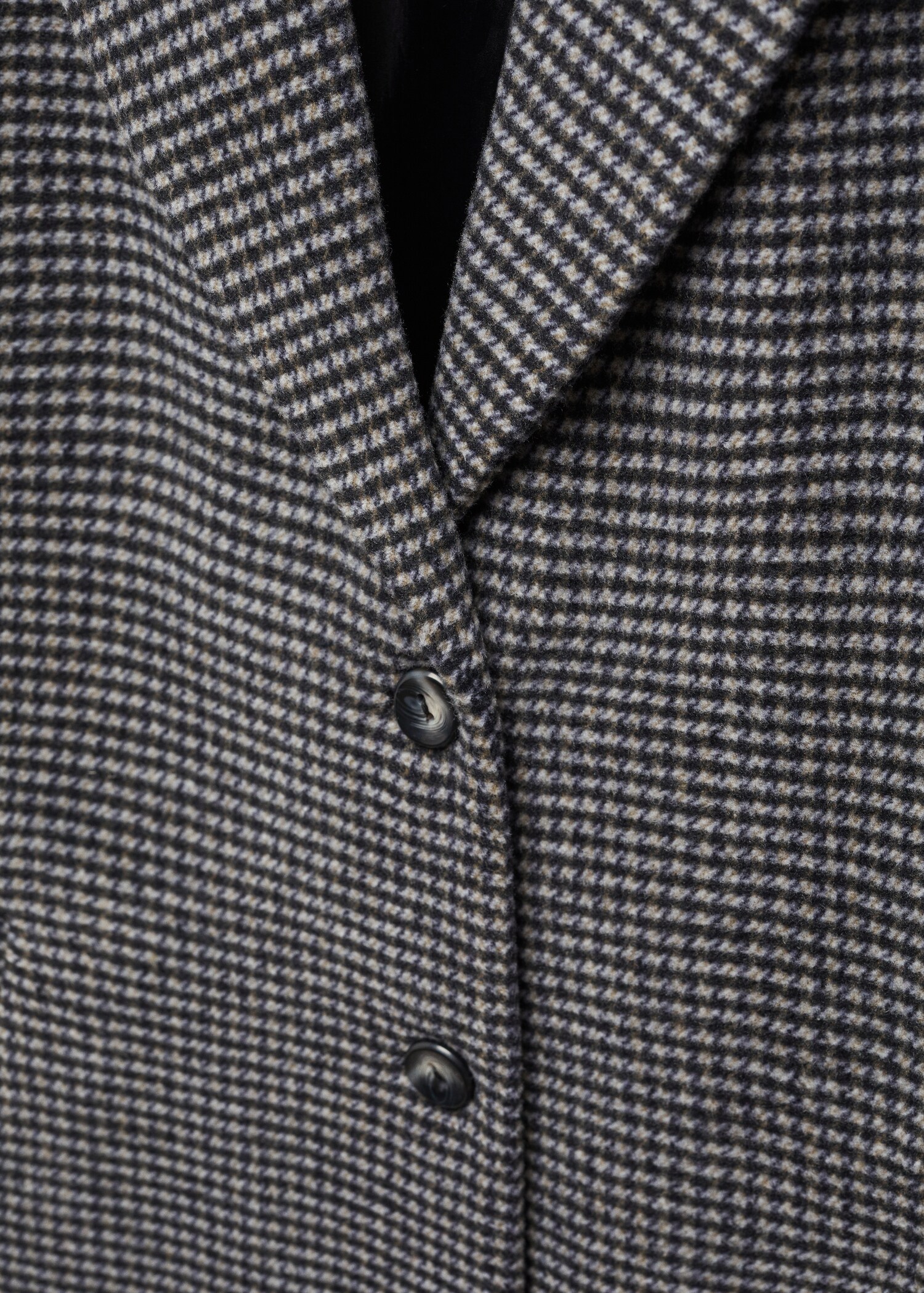 Checked overcoat - Detail van het artikel 8