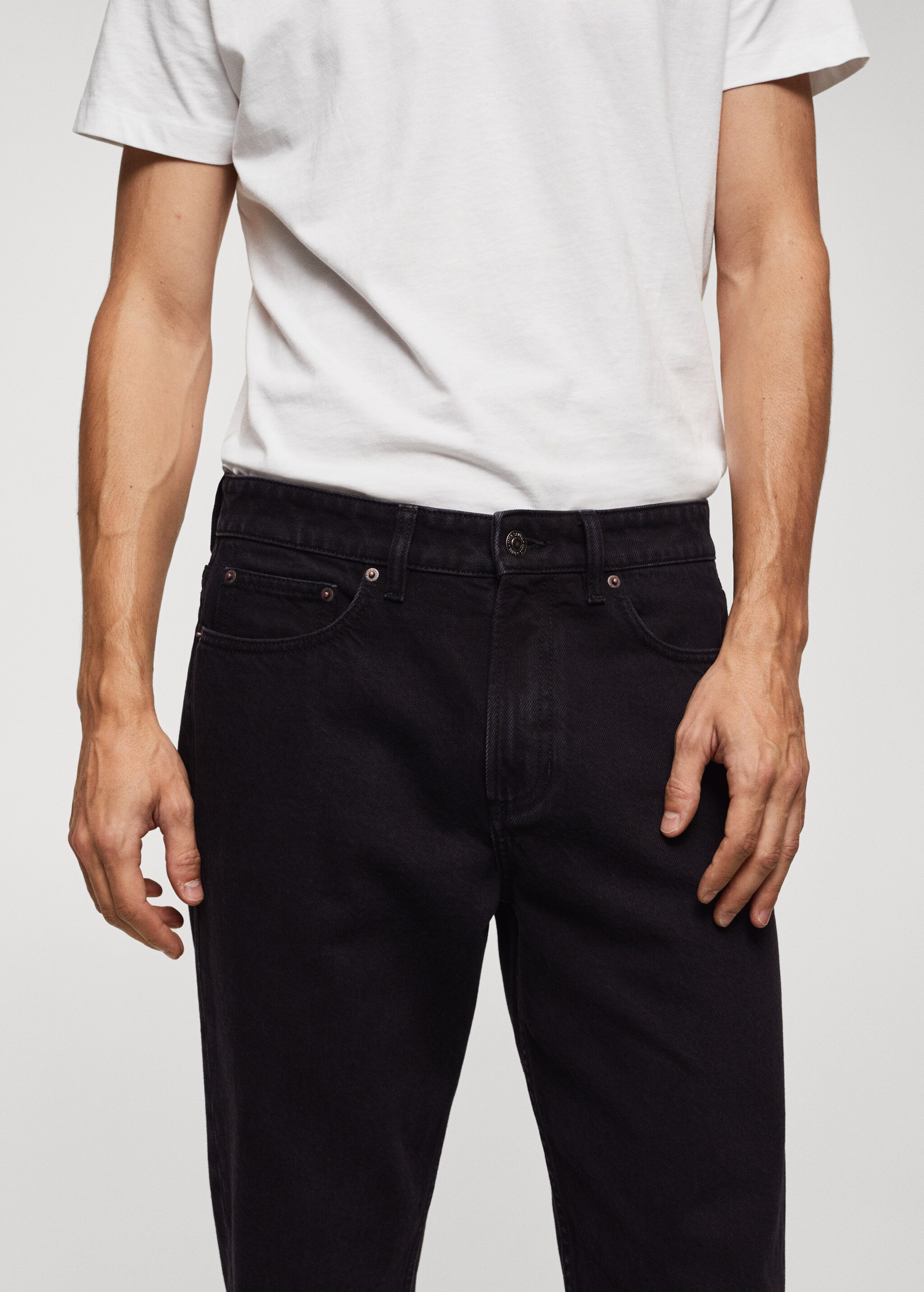 Tapered-fit jeans  - Details of the article 1