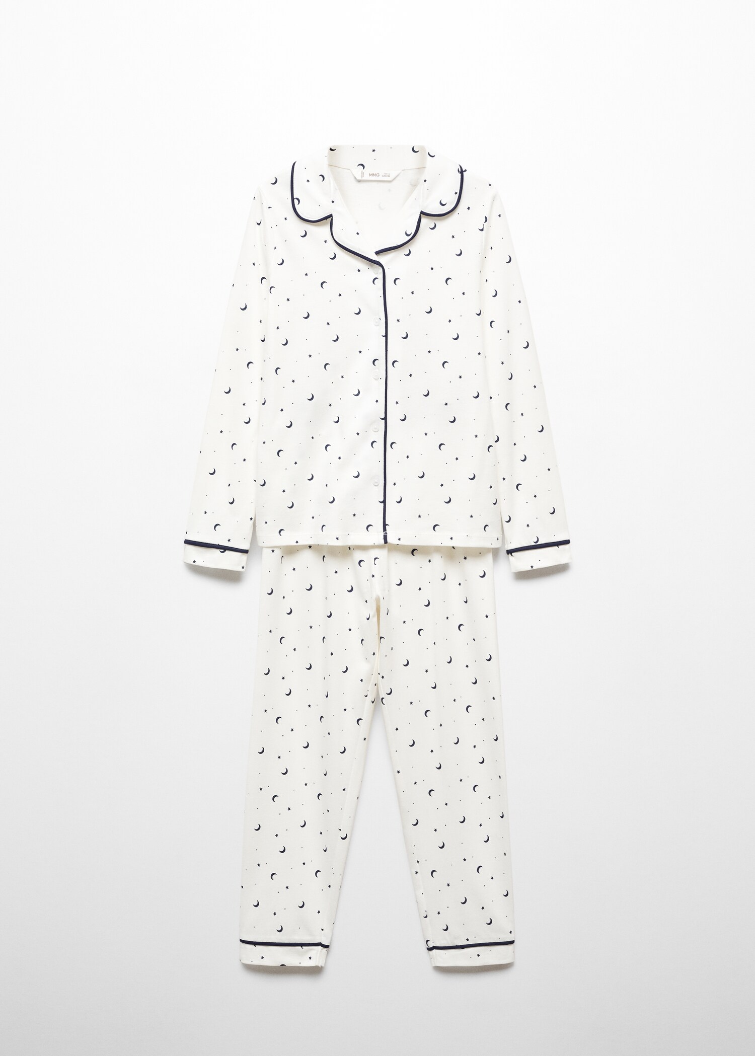 Printed cotton pyjamas - Article without model