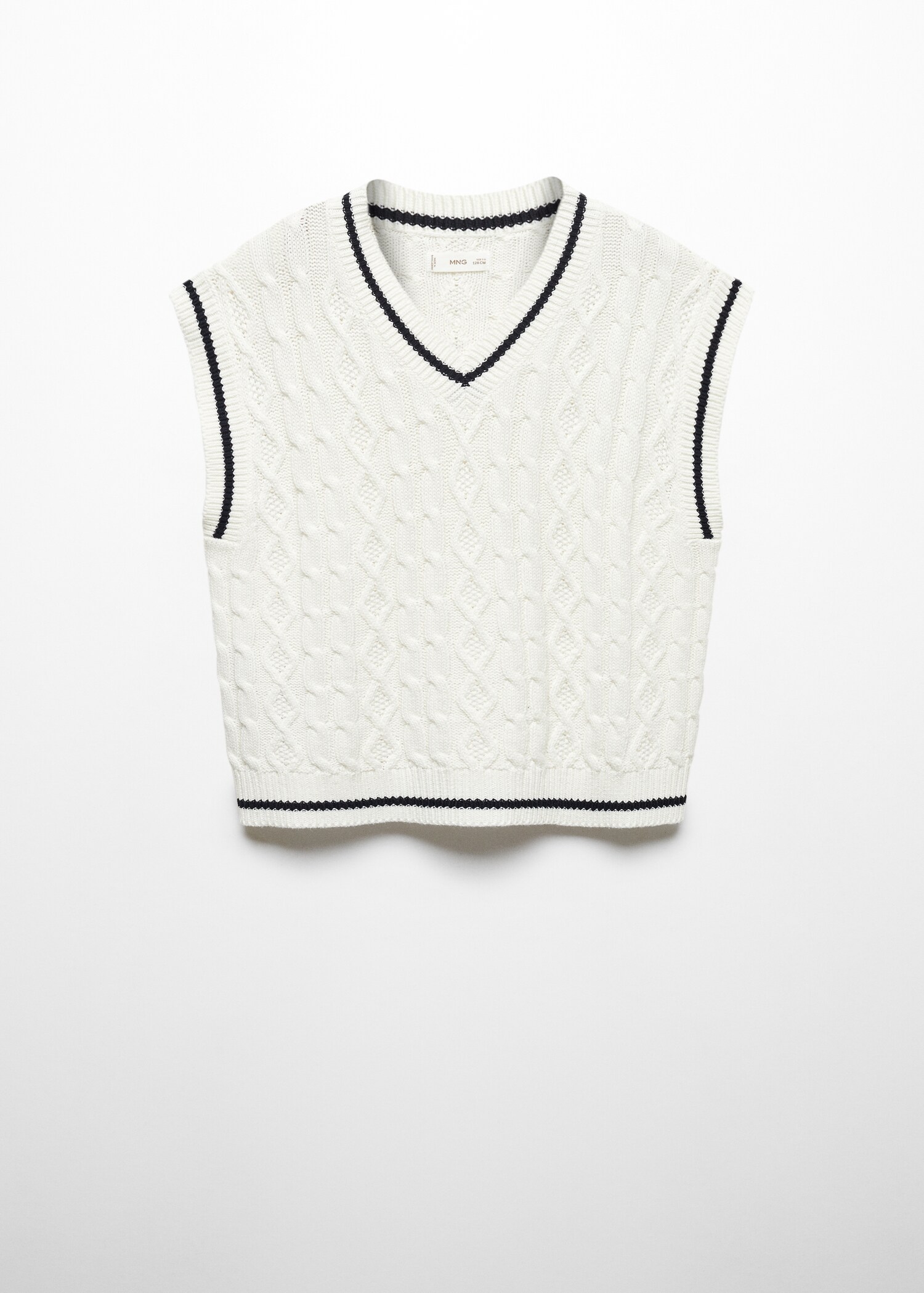 Chaleco punto algodón - Artículo sin modelo
