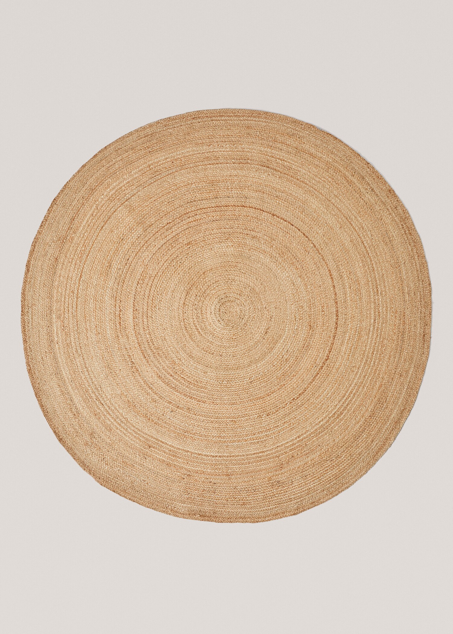 Natural fibre round carpet 180cm - Article without model
