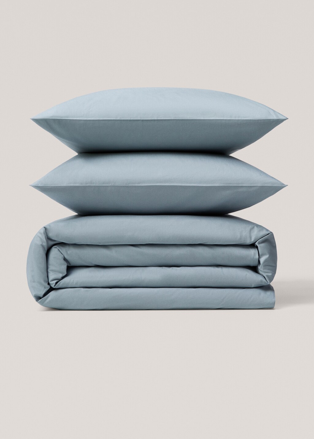 Cotton cushion cover (180 threads) 60x60cm (Pack of 2)