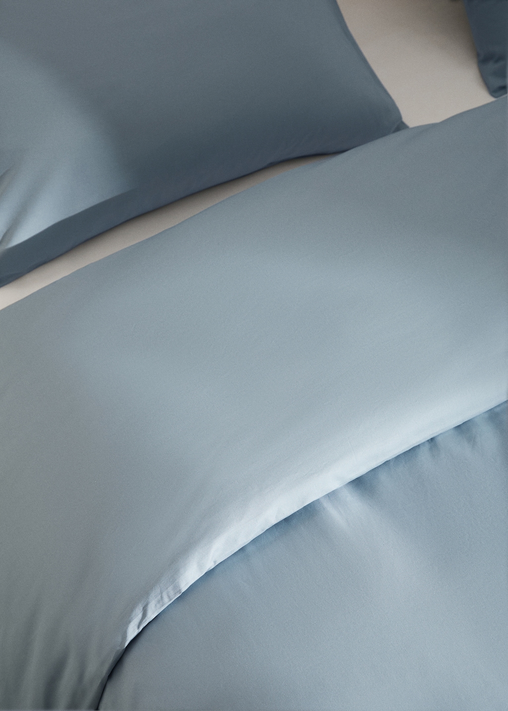 Cotton cushion cover (180 threads) 60x60cm (Pack of 2)