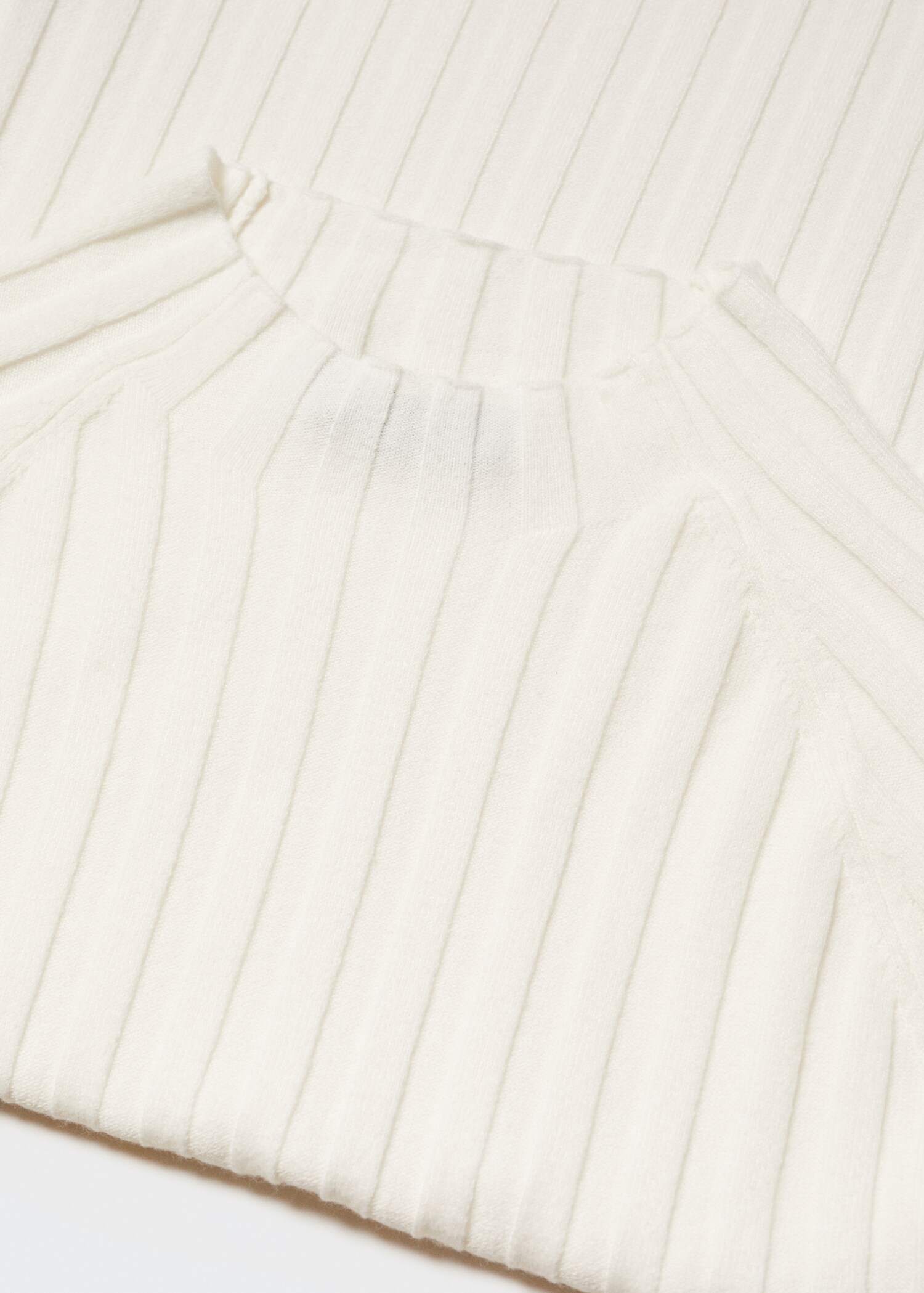 Perkins-neck rib-knit  sweater - Details of the article 8