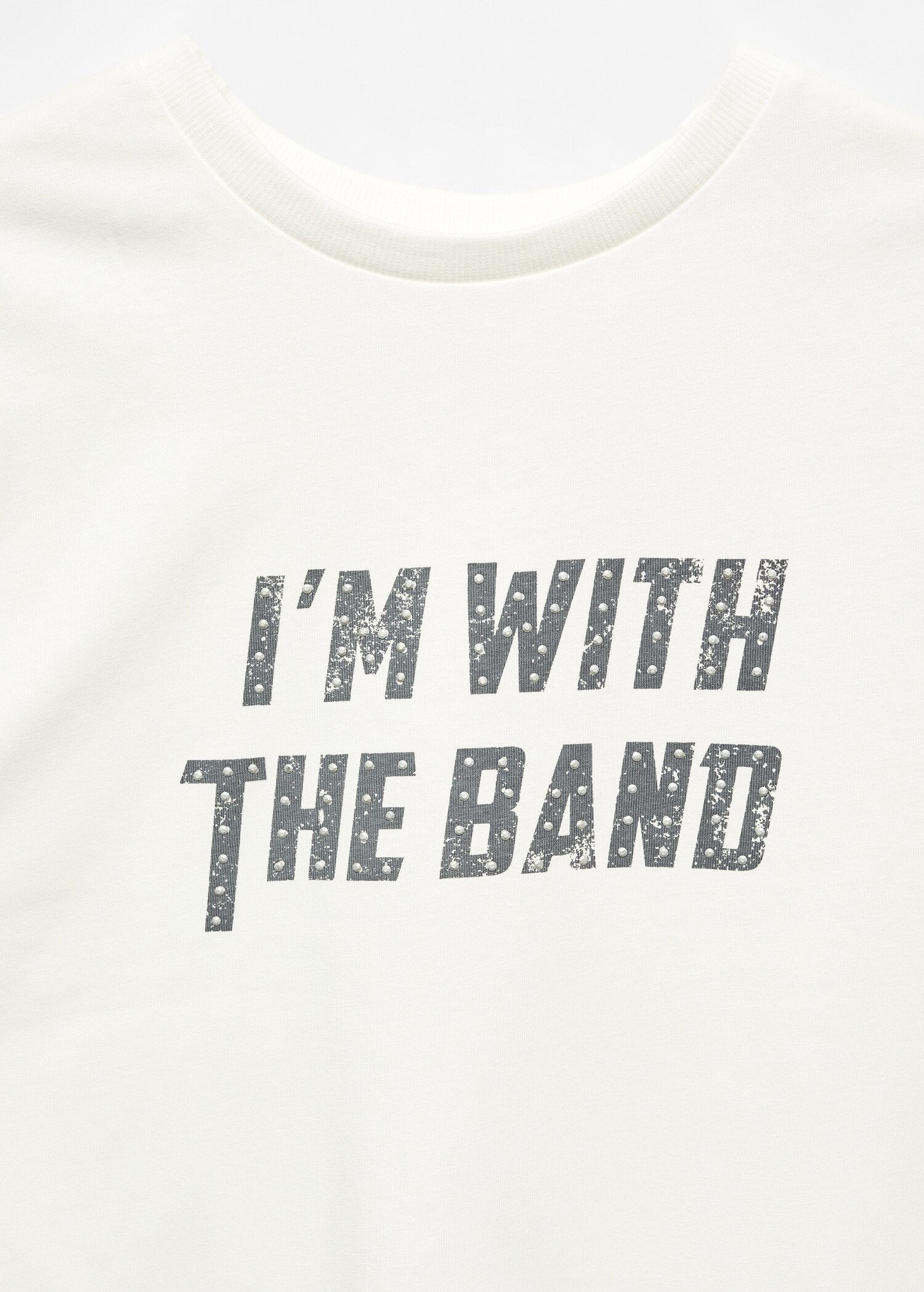 Printed message T-shirt - Details of the article 8