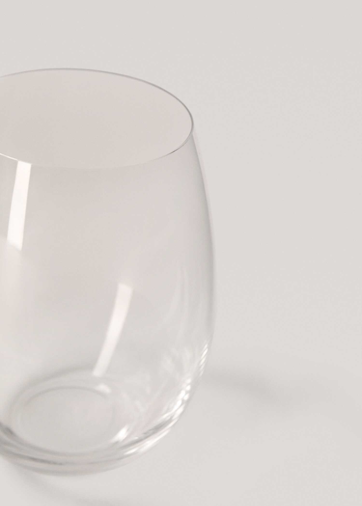 Ovales Glas - Detail des Artikels 1