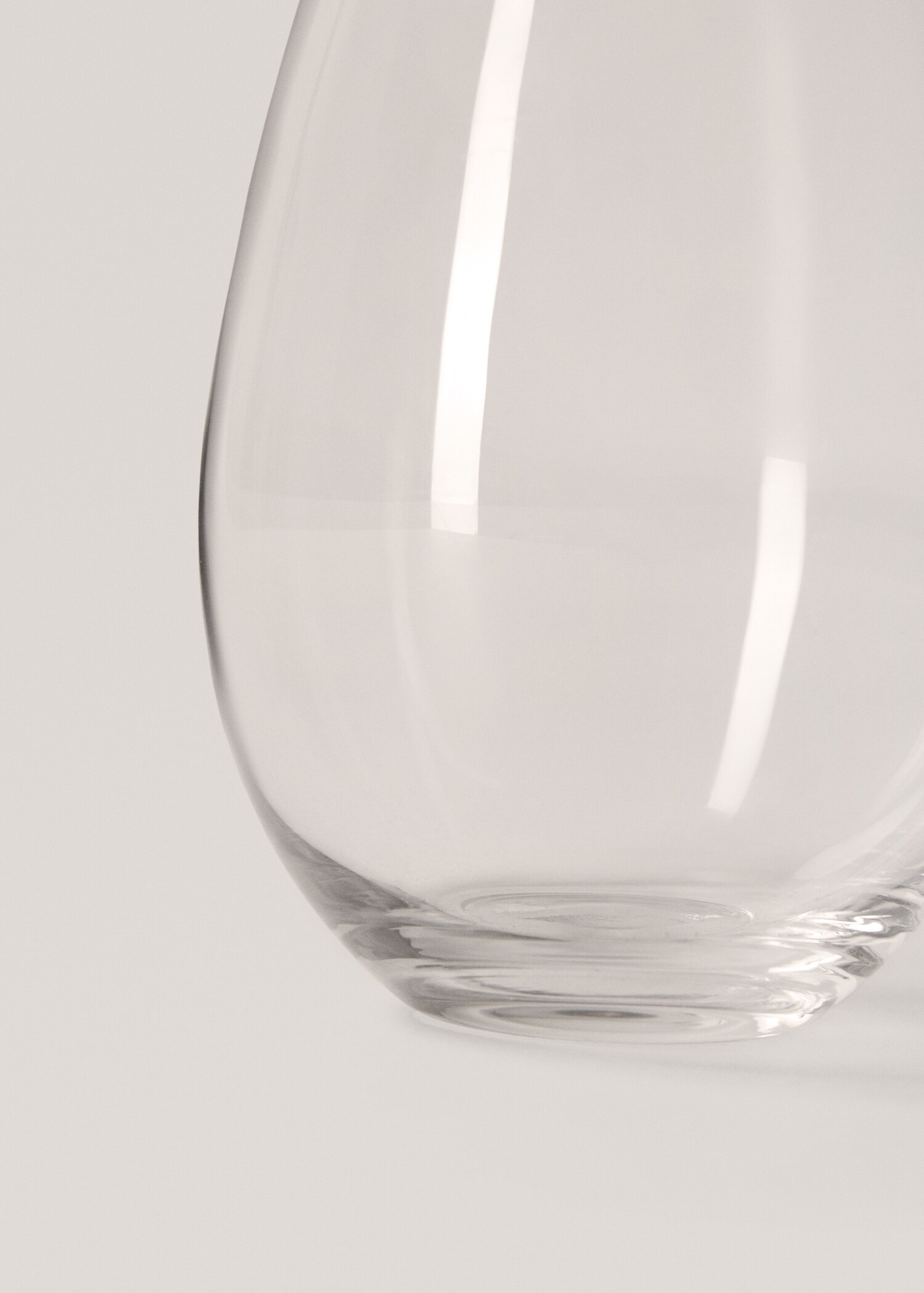 Ovales Glas - Detail des Artikels 2