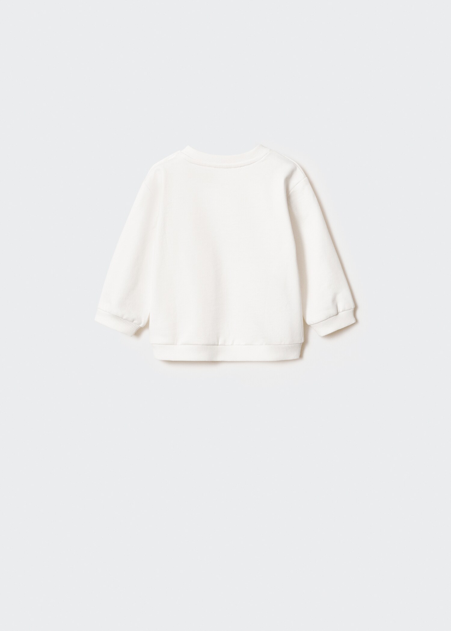 Sudadera estampado algodón - Reverso del artículo