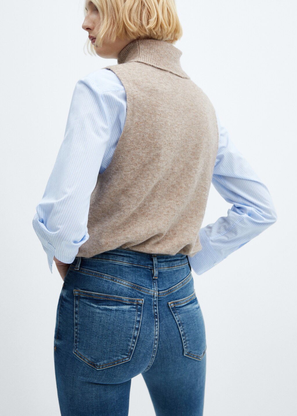 High rise skinny jeans Women MANGO Azerbaijan