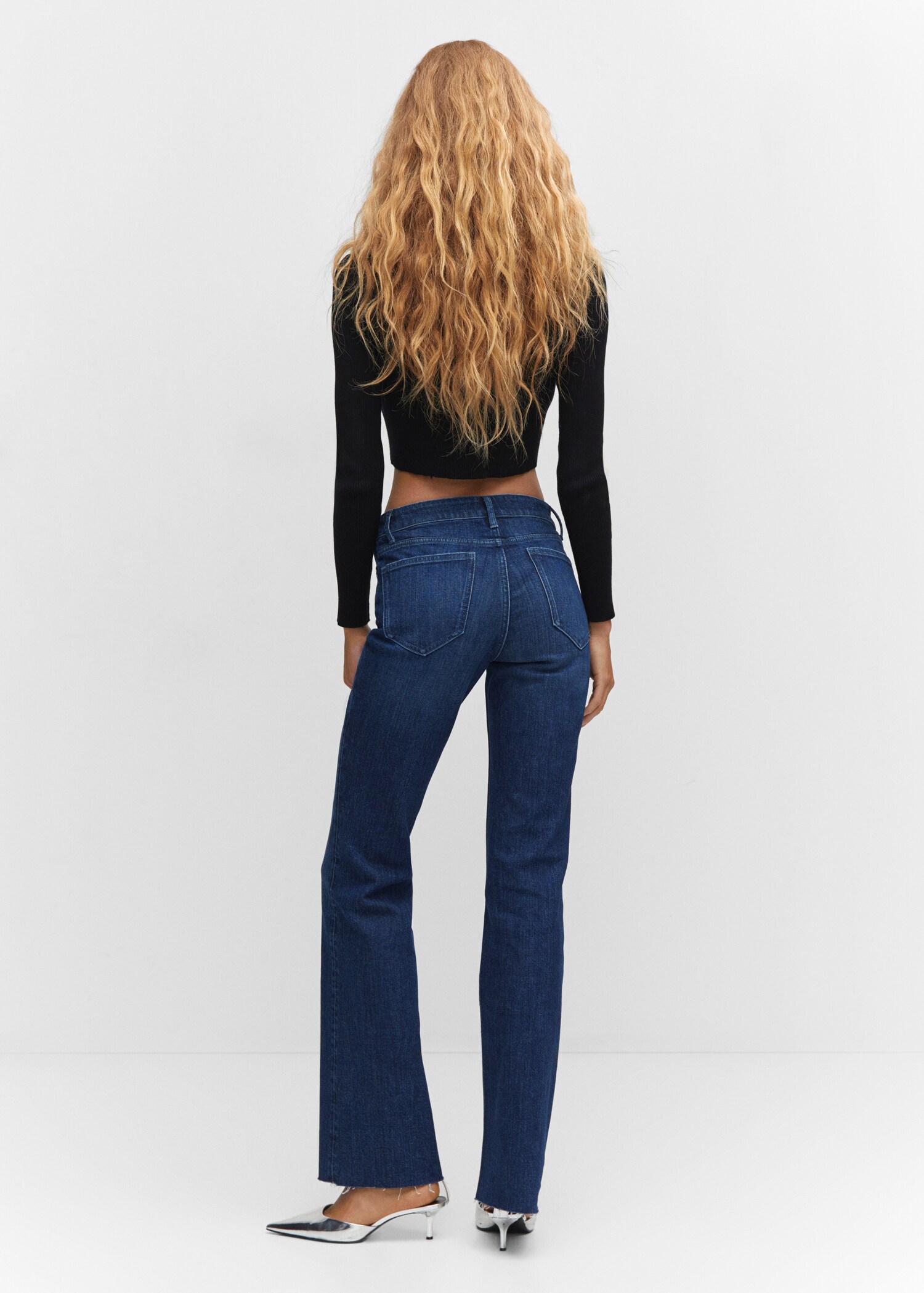 Jeans flare taille normale - Verso de l’article