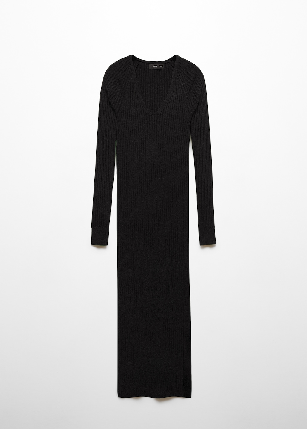 Mango ribbed dress sales