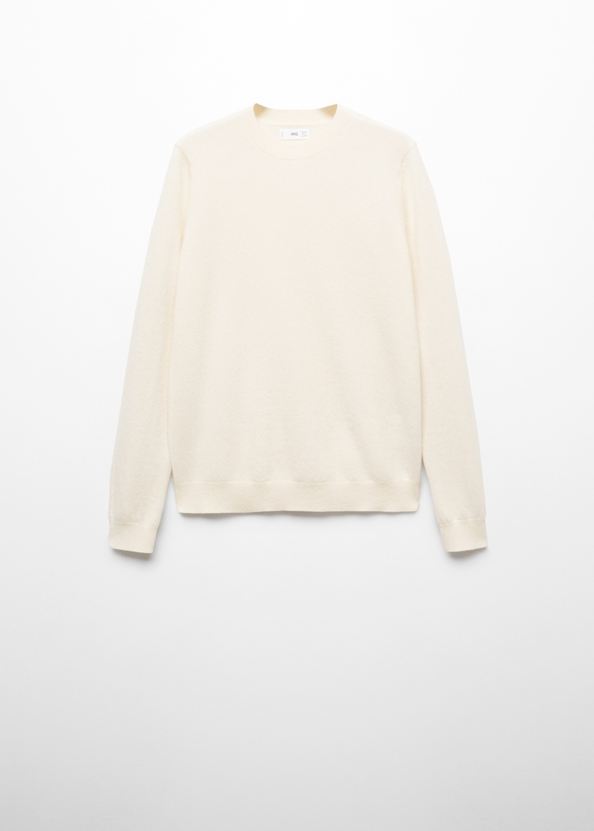 100% cashmere round-neck sweater  - Article without model