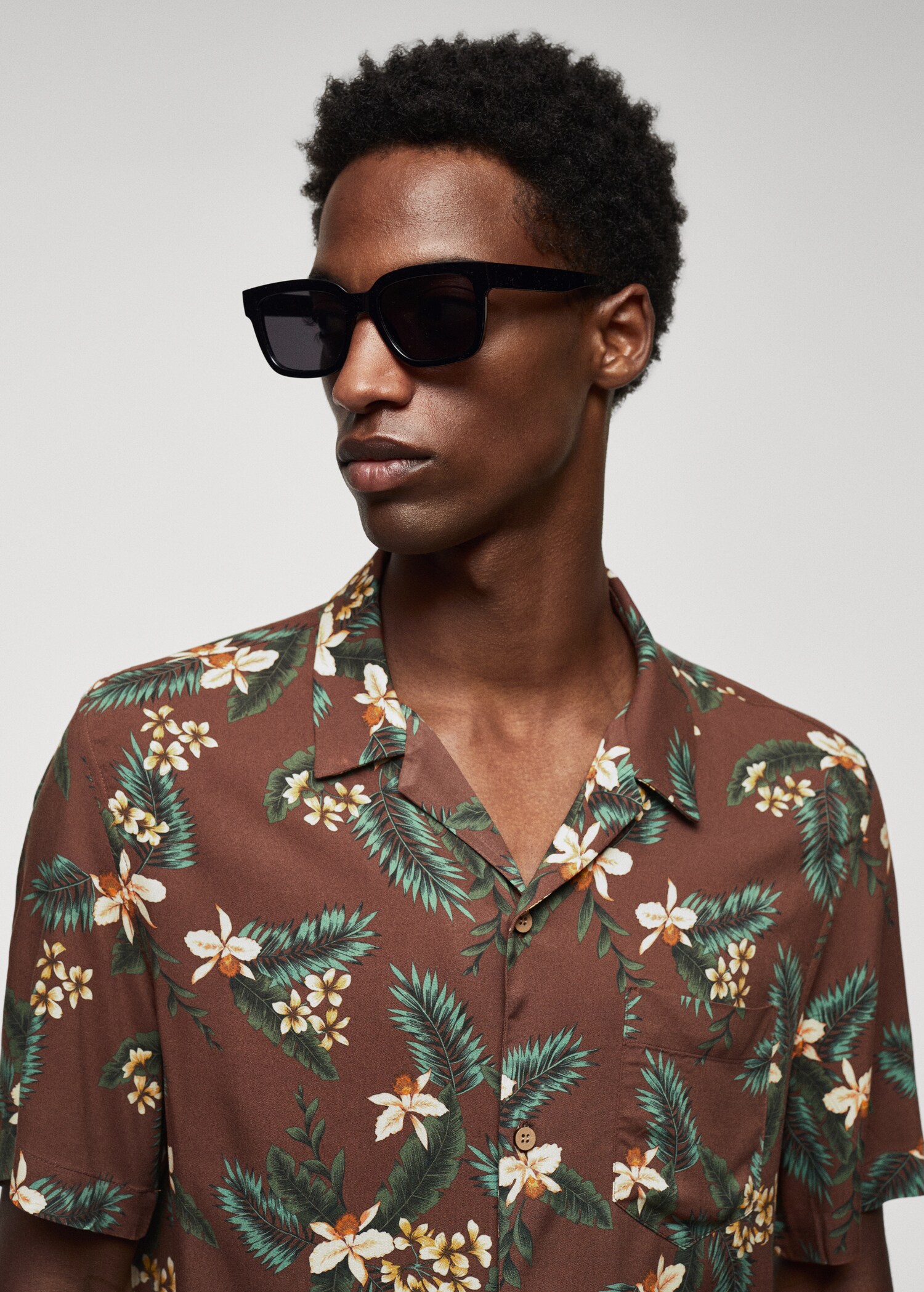 Regular Fit-Hemd mit Hawaiiprint - Detail des Artikels 1
