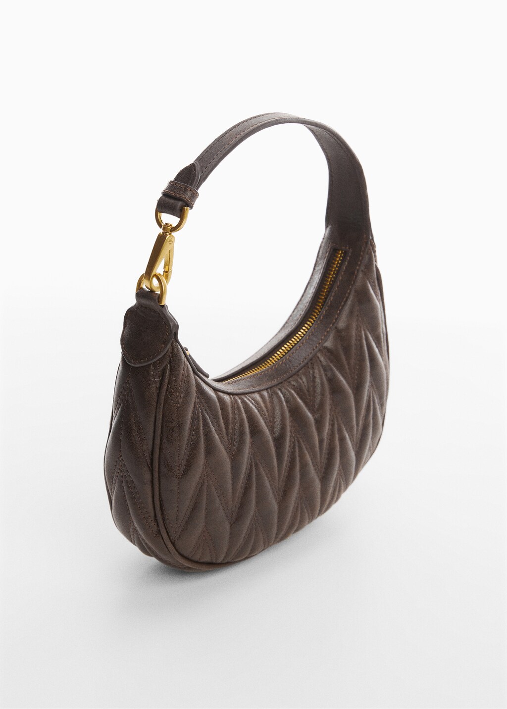 Mango quilted bag deals