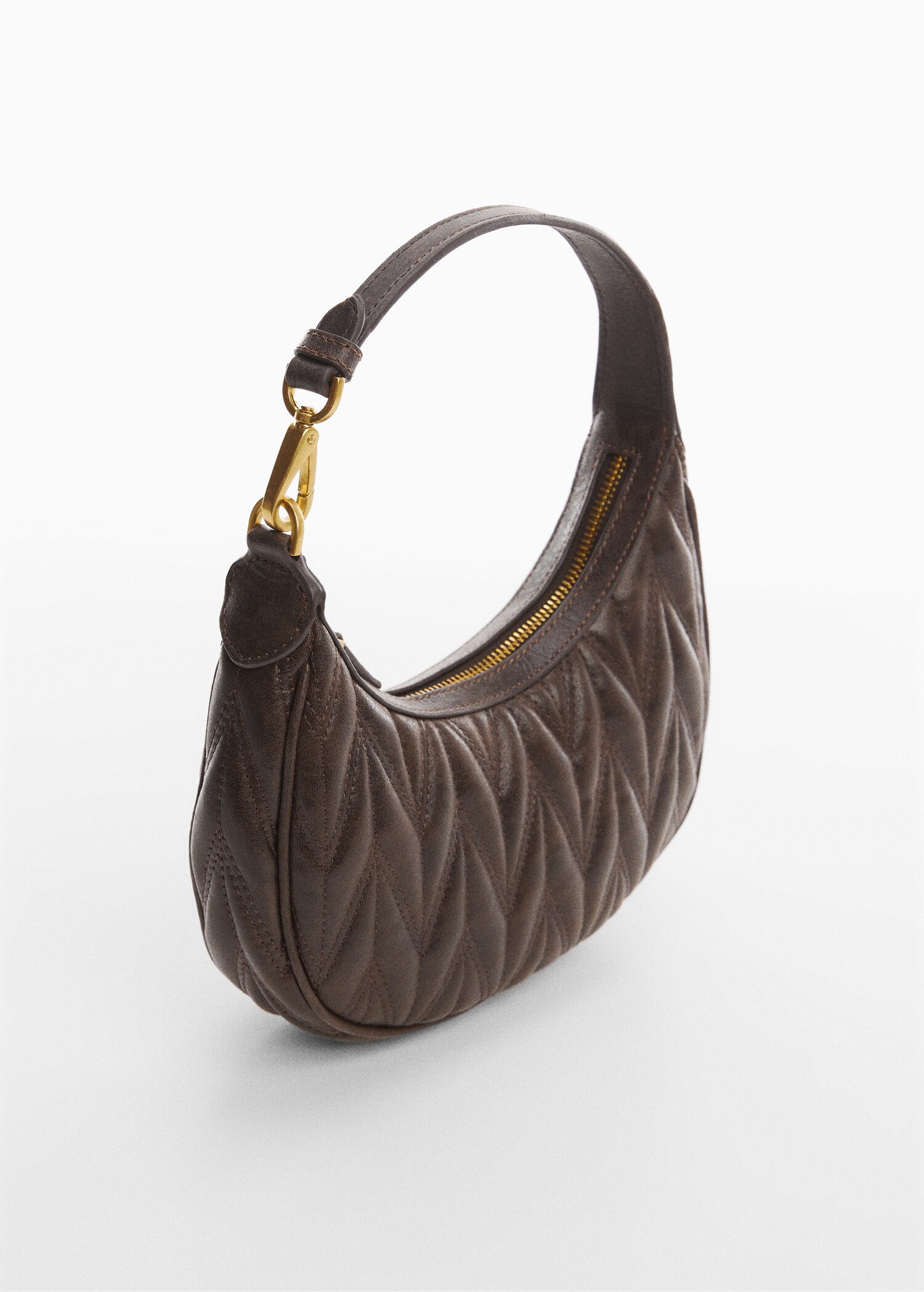 Sac porté épaule matelassé - Plan moyen