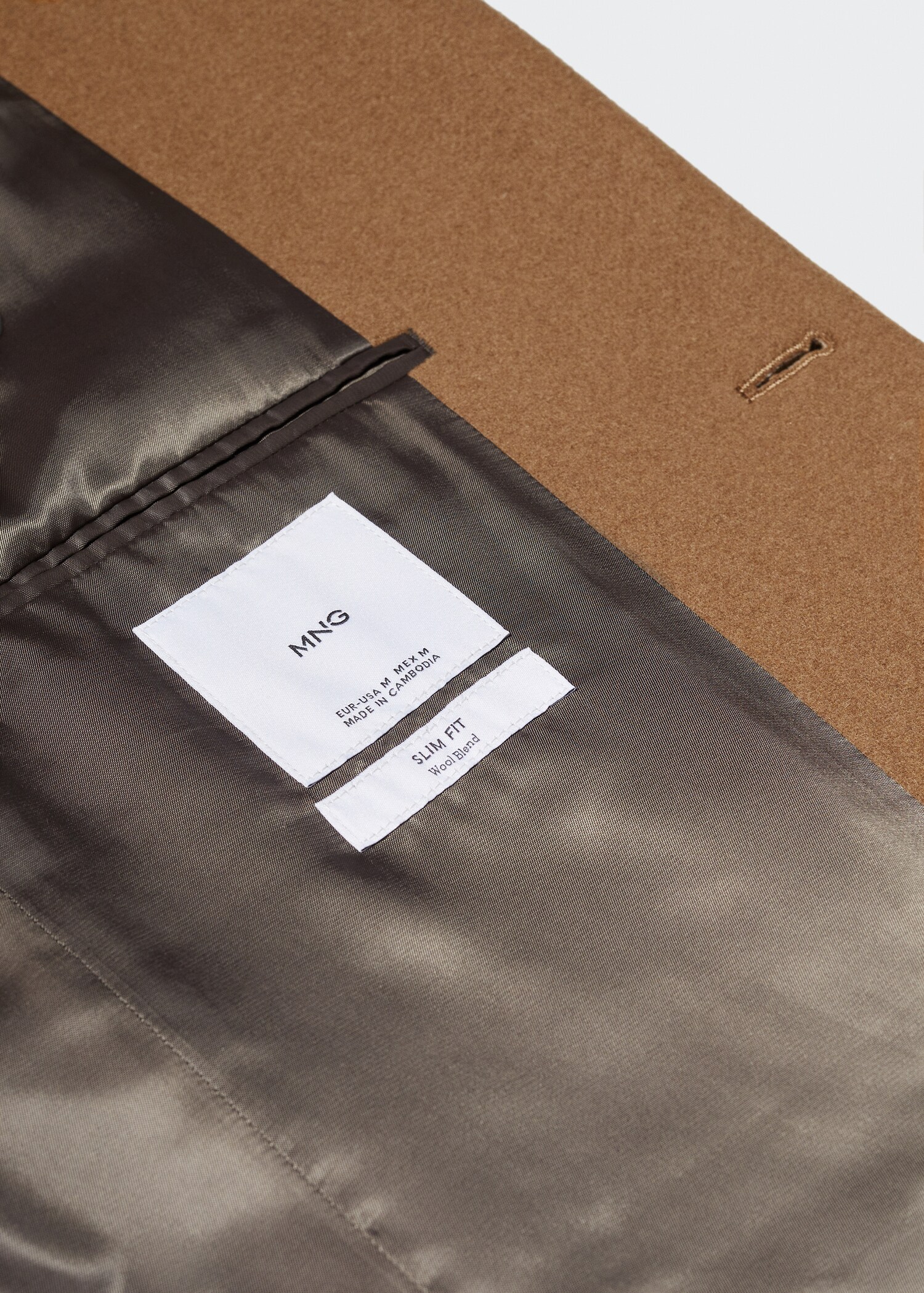 Manteau long laine recyclée - Détail de l'article 8