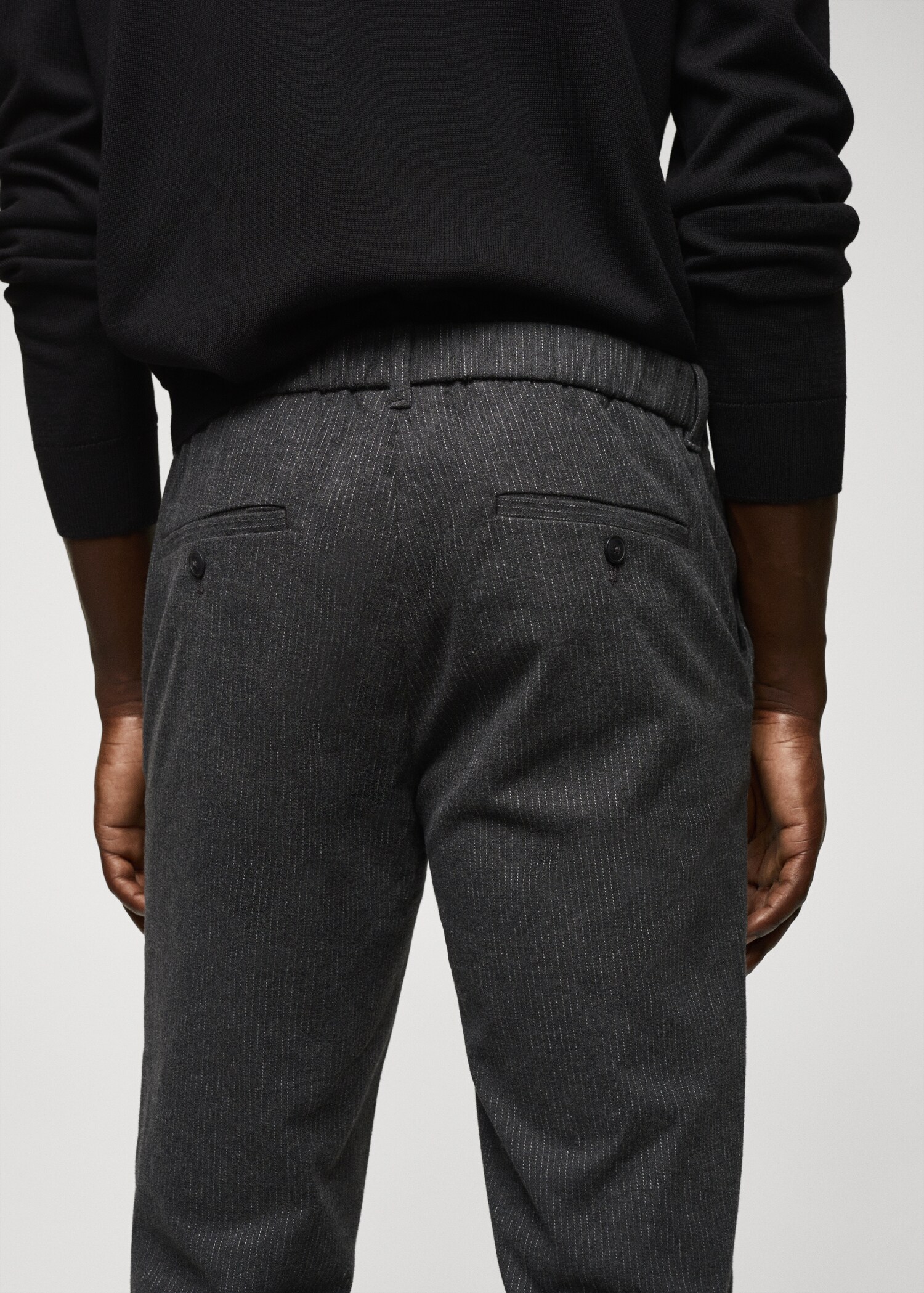 Pantalón slim fit algodón raya diplomática - Detalle del artículo 2