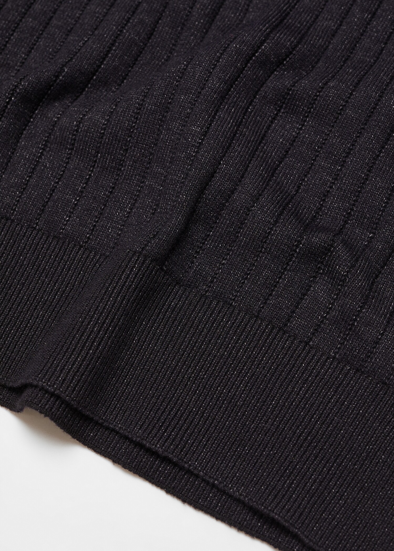 Pull-over côtelé col roulé - Détail de l'article 8