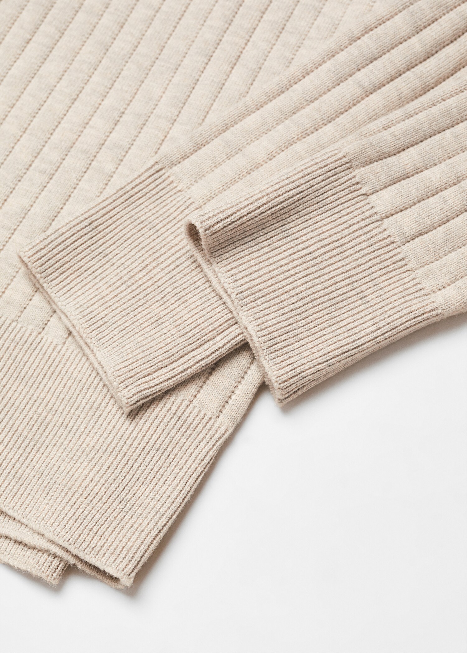 Pull-over côtelé col roulé - Détail de l'article 8