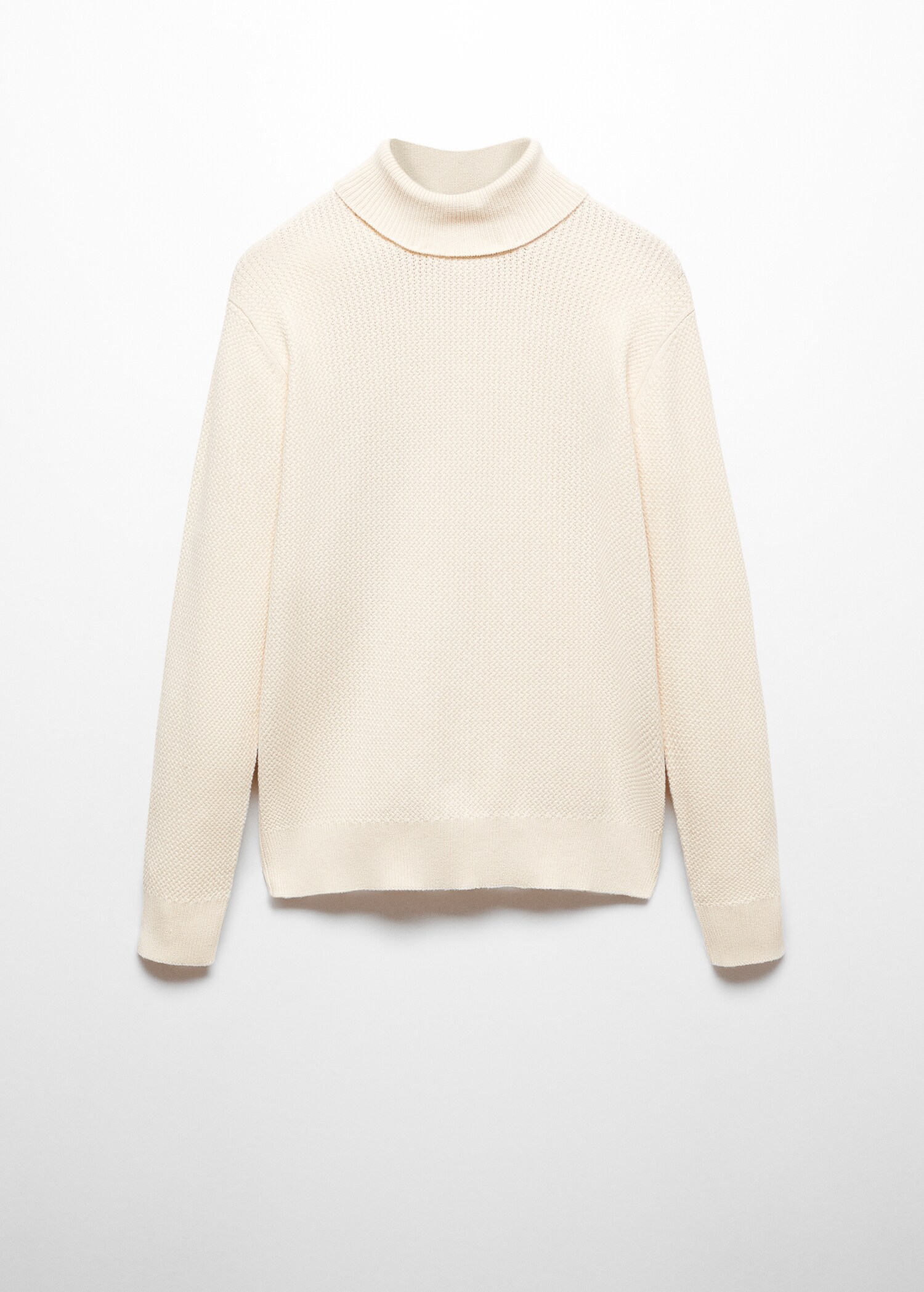 Pull-over torsades col roulé - Article sans modèle