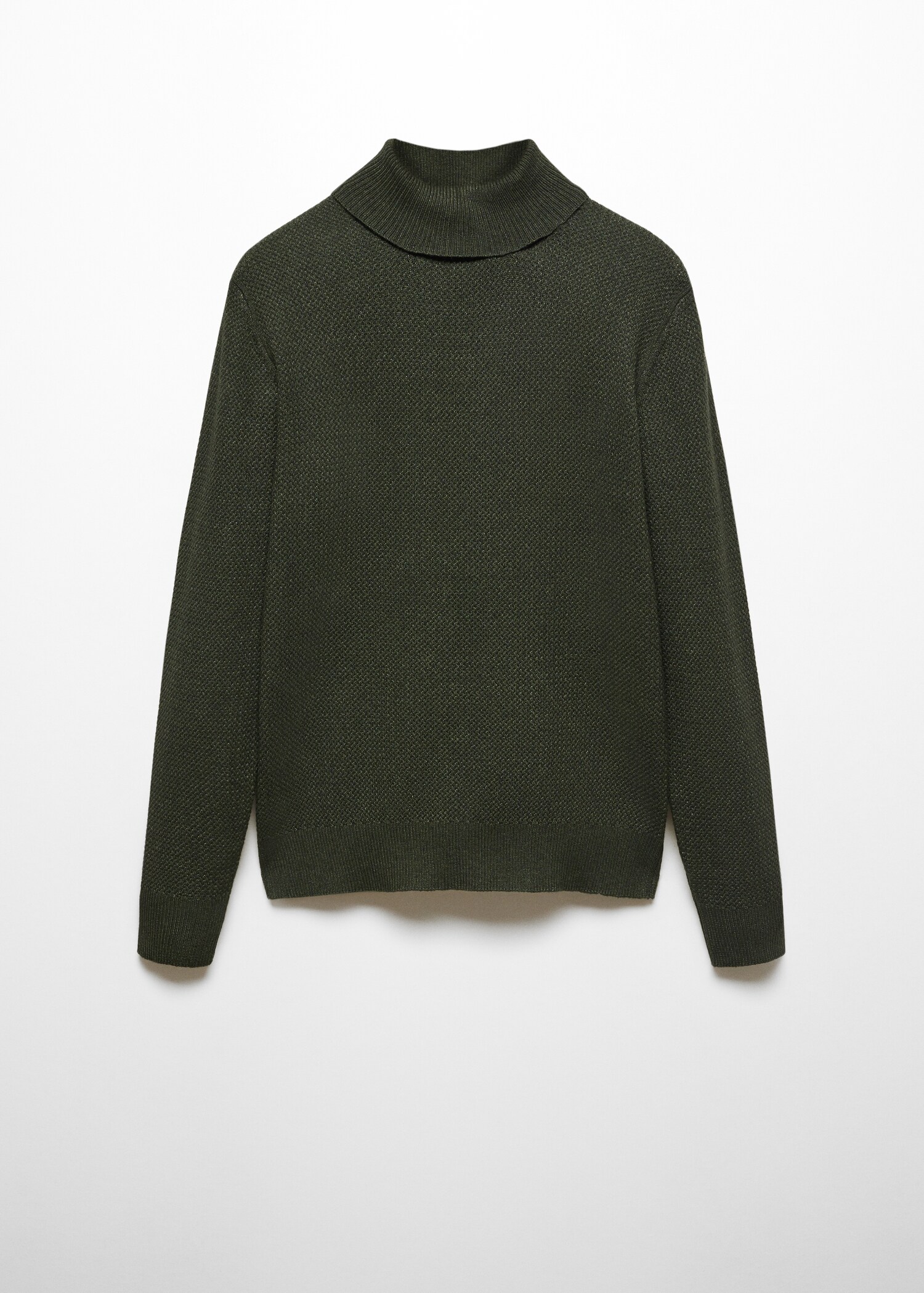 Pull-over torsades col roulé - Article sans modèle