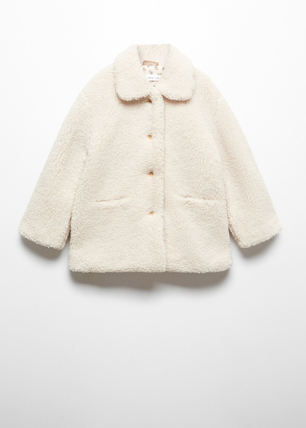 Faux shearling coat