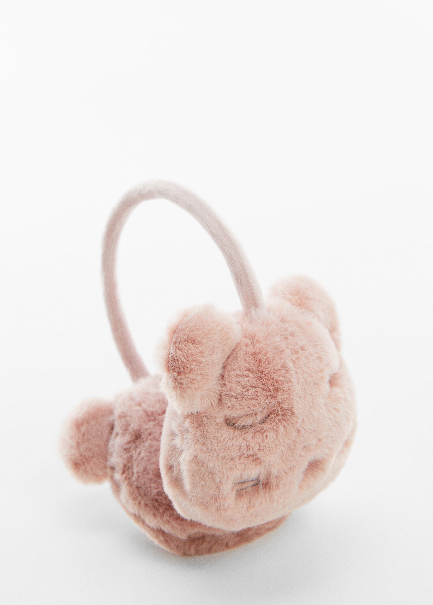 Cat faux fur earmuffs - Medium plane