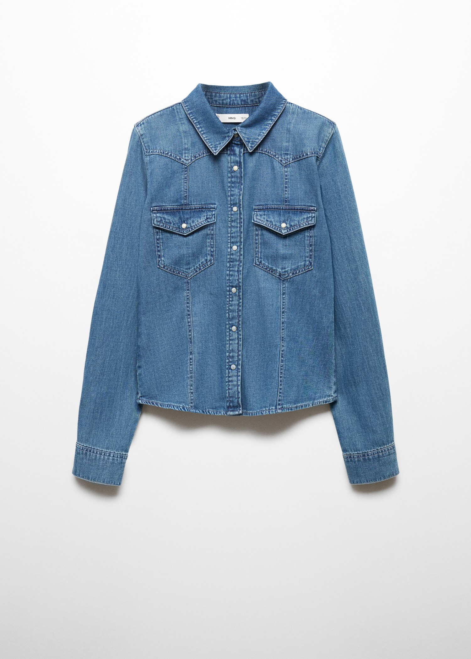 Chemise jean poches - Article sans modèle