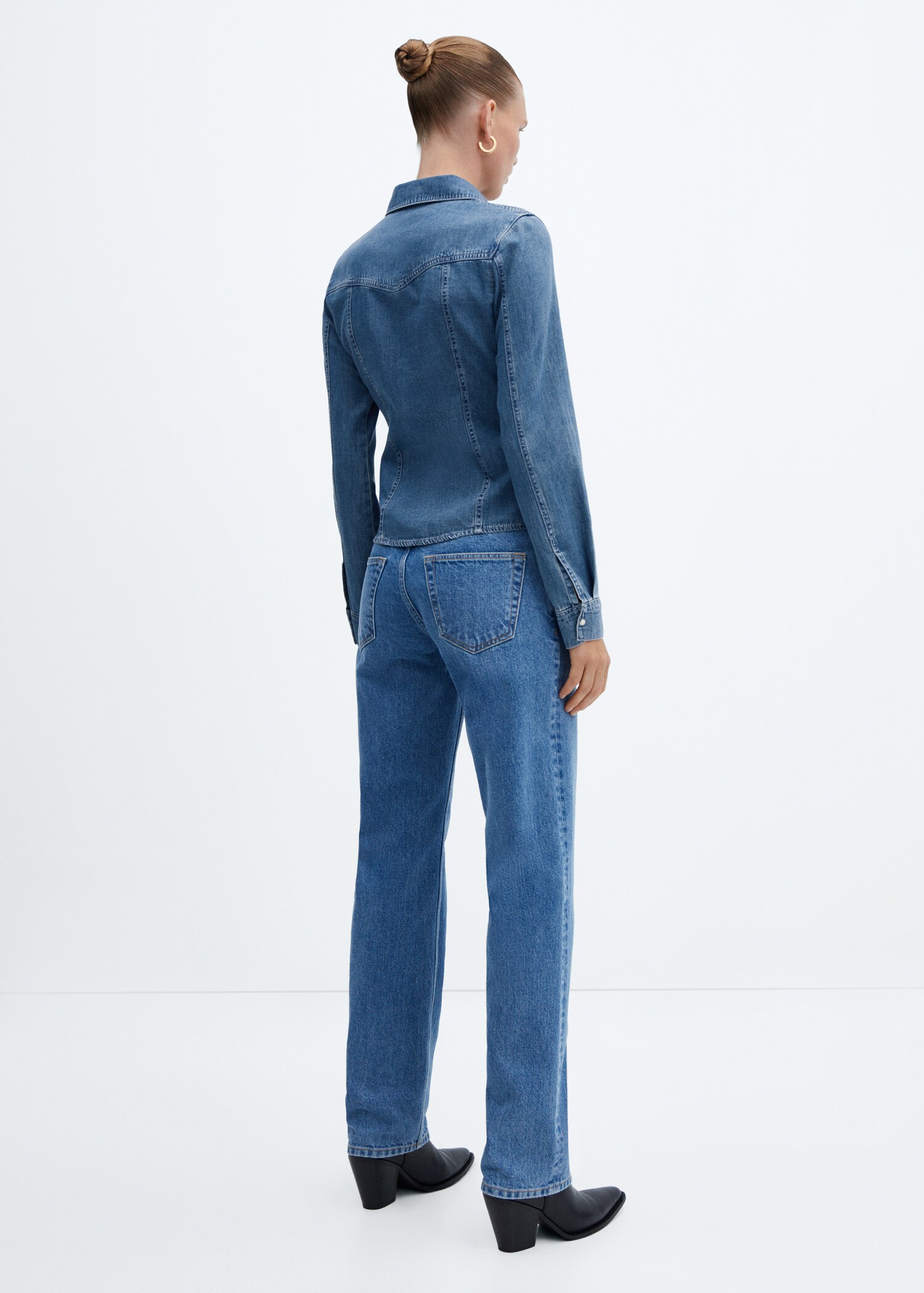 Chemise jean poches - Verso de l’article