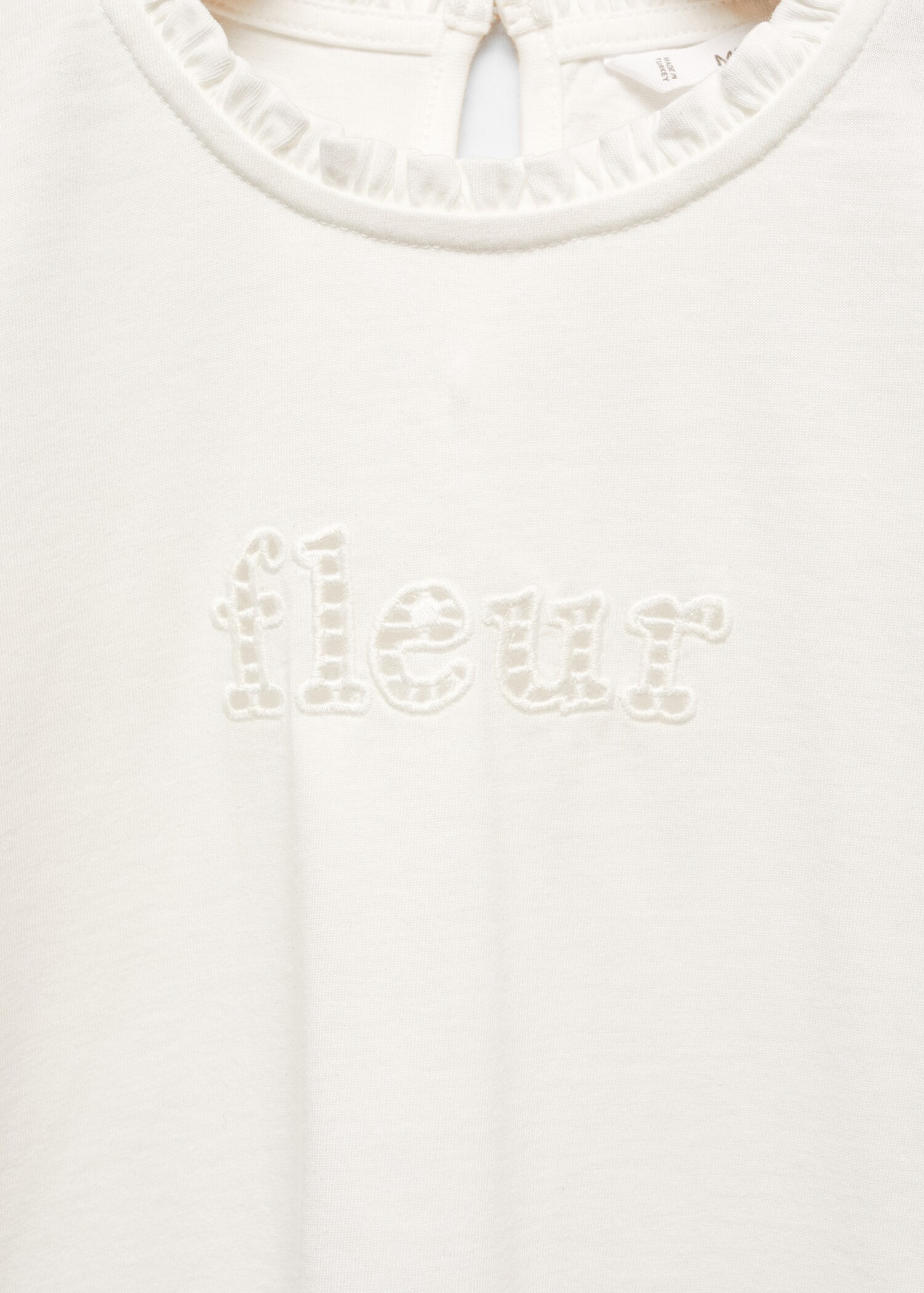 Camiseta estampada detalle bordado - Detalle del artículo 8