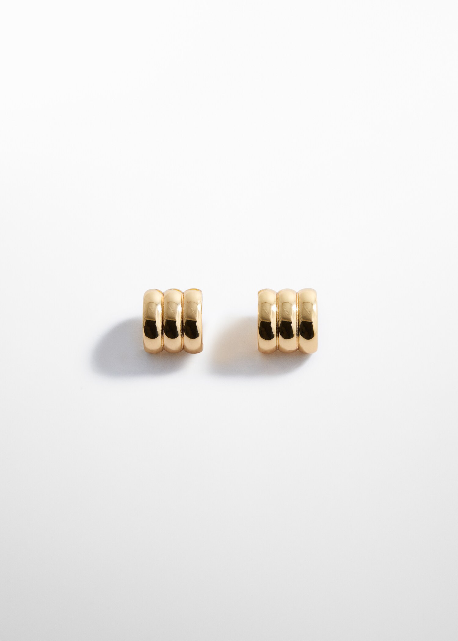 Volume triple-hoop earrings - Article without model