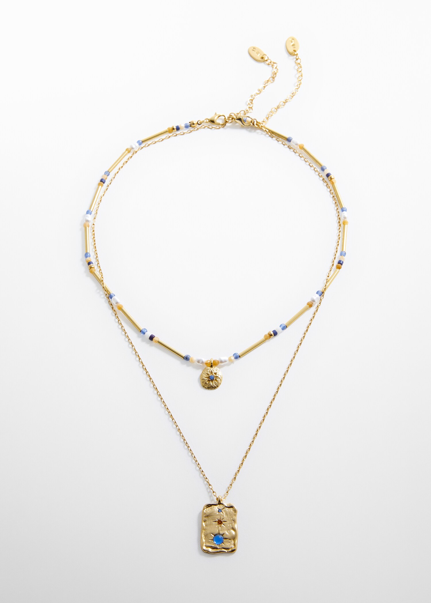 Collier à double pendentif - Article sans modèle