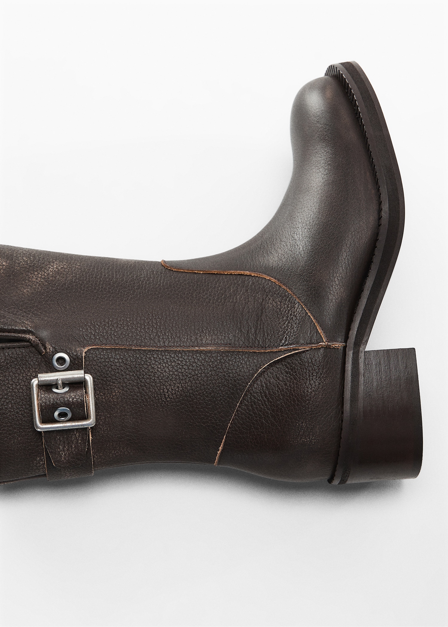Bottines biker cuir - Détail de l'article 5