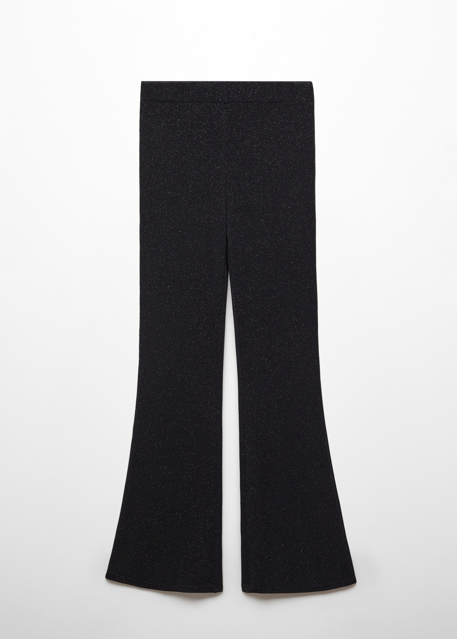Shiny flared trousers - Article without model
