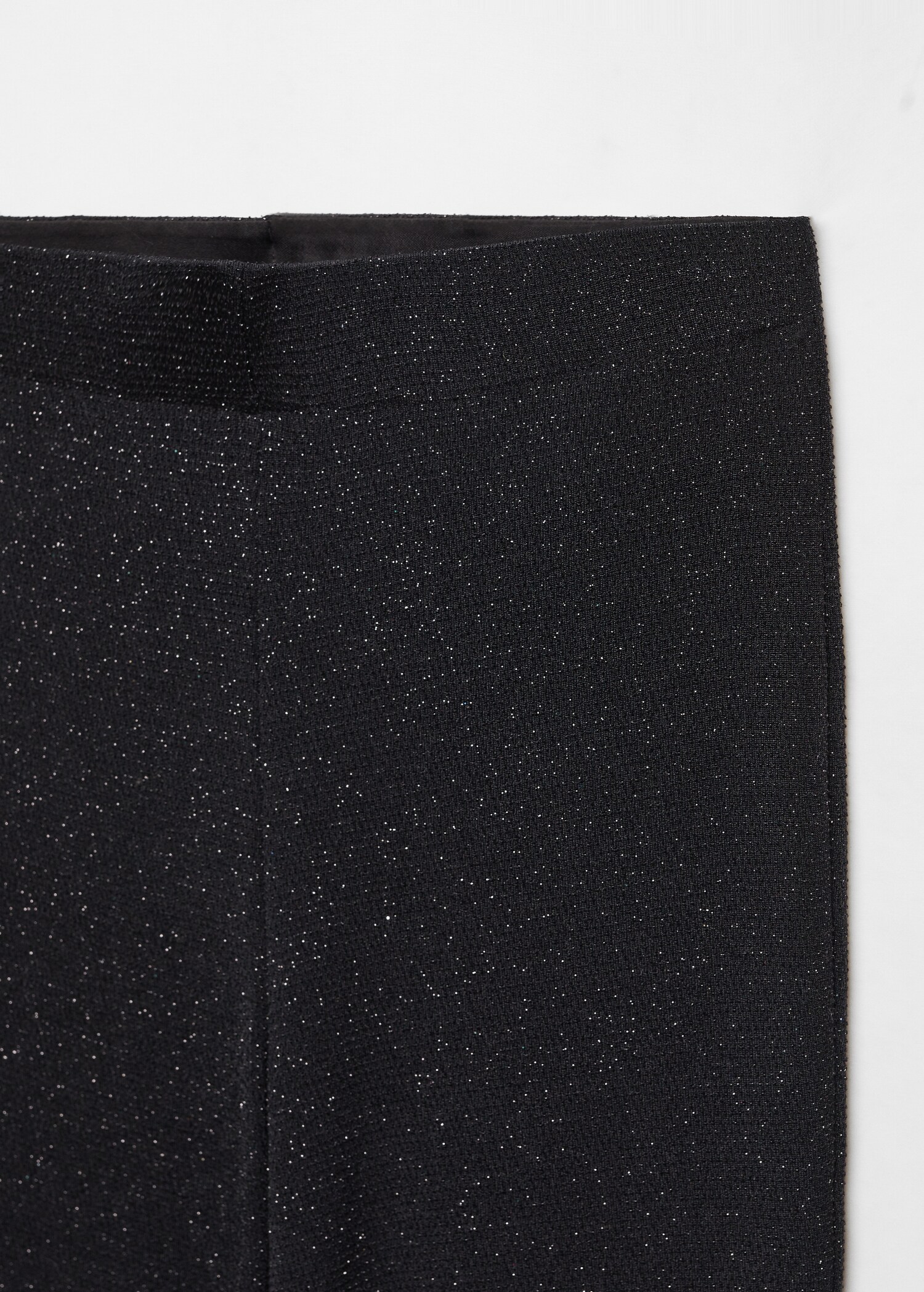 Shiny flared trousers - Details of the article 8