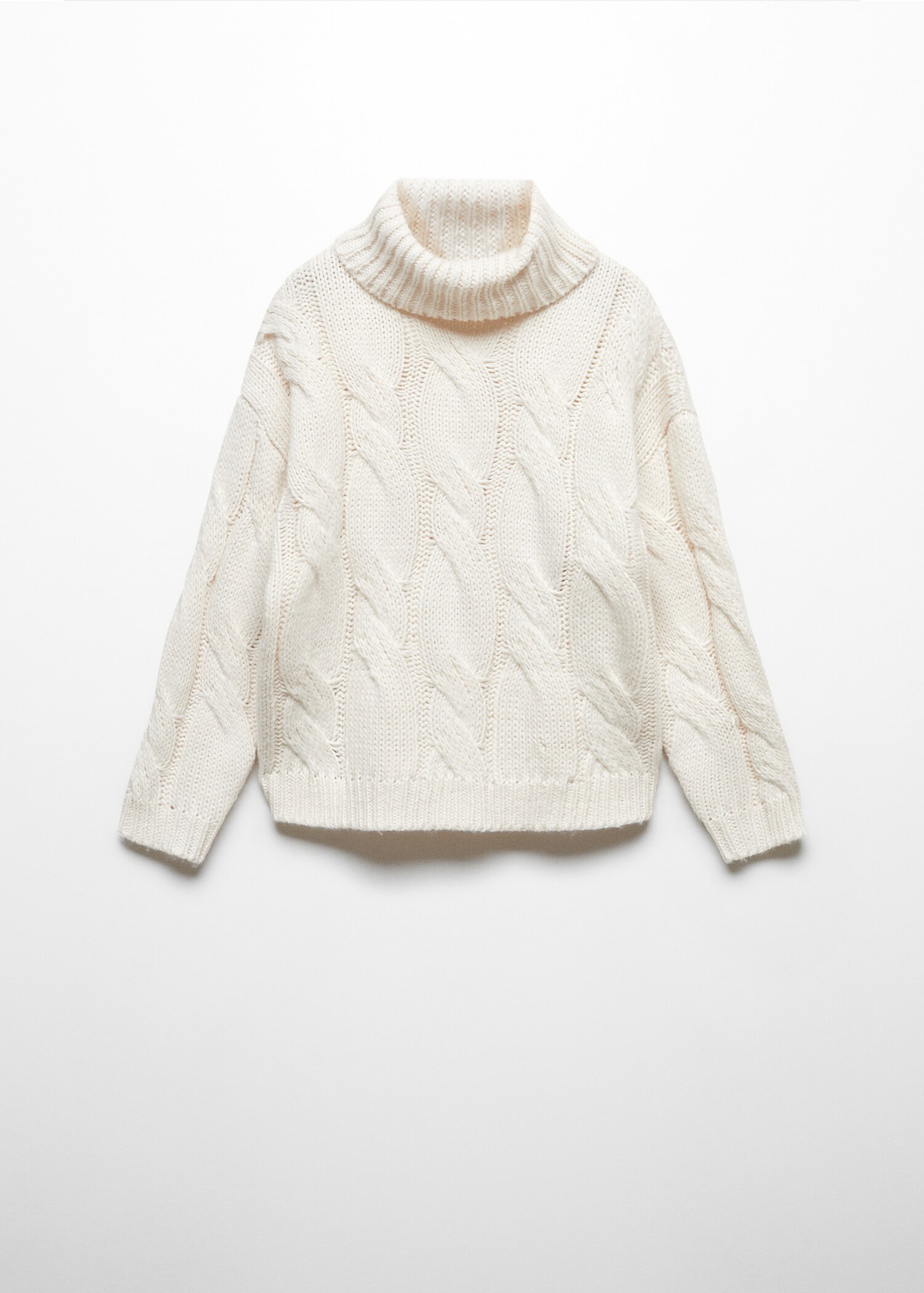 Turtleneck knit sweater - Barang tanpa model