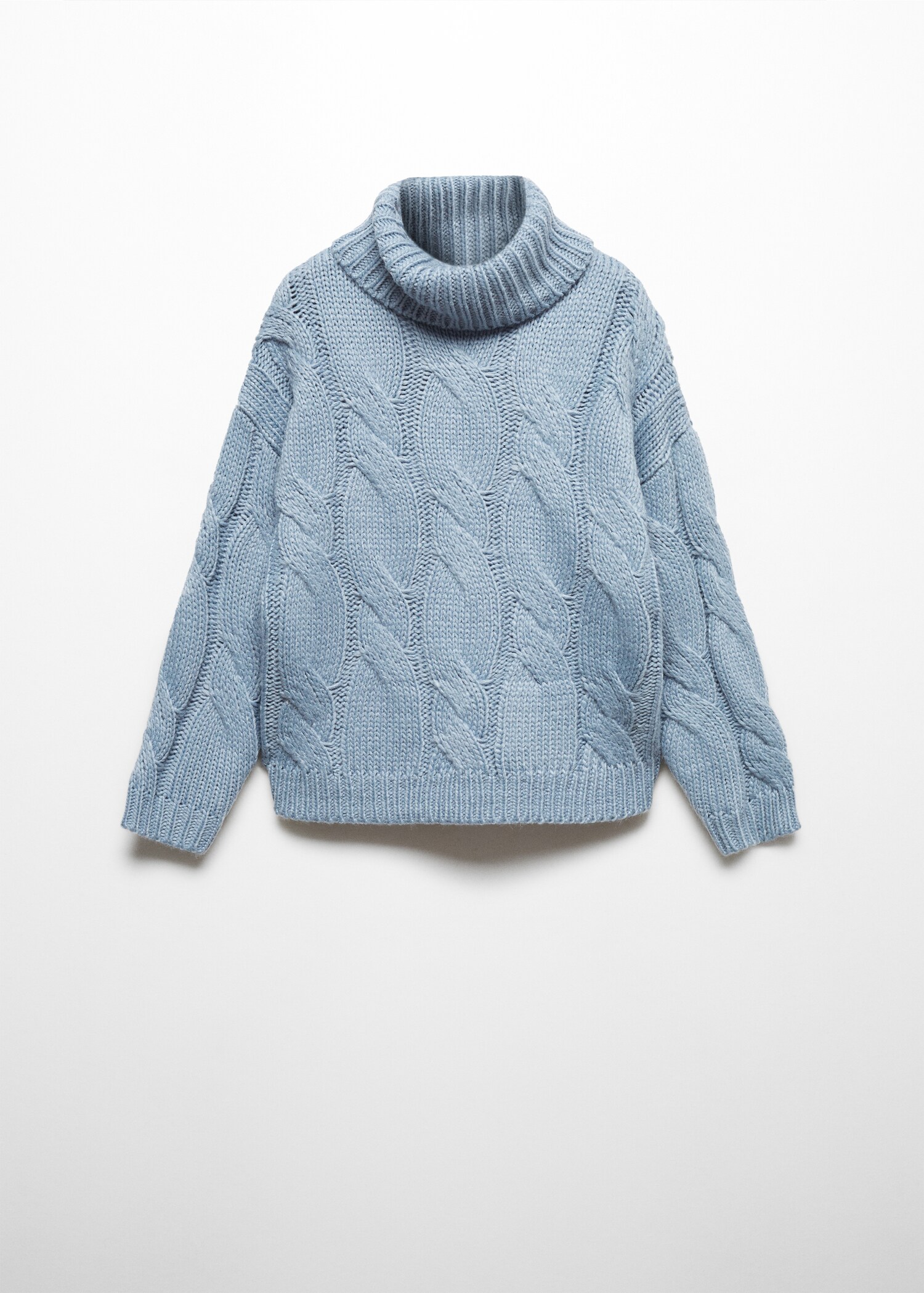 Turtleneck knit sweater - Article without model