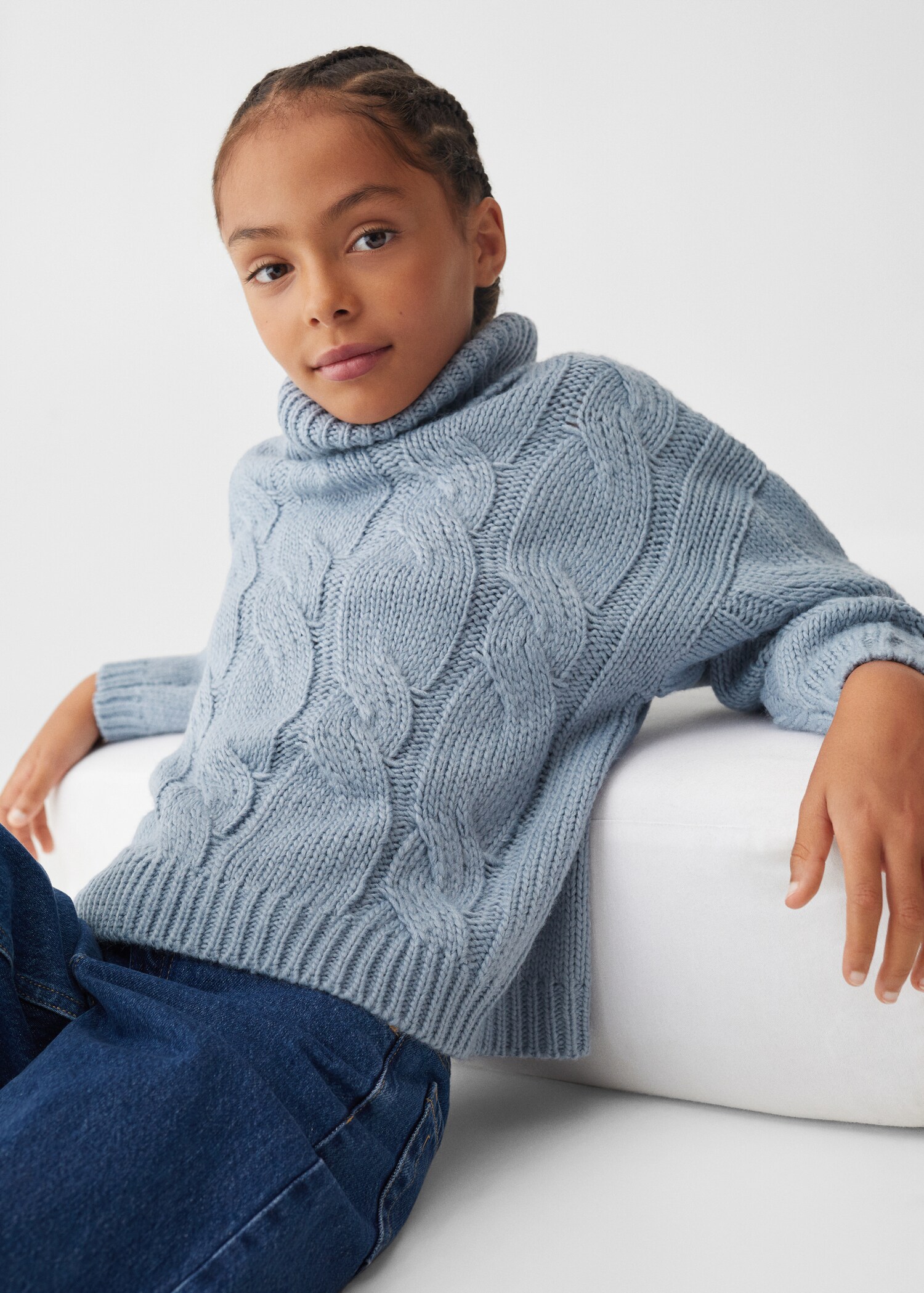 Turtleneck knit sweater - Rincian barang 2