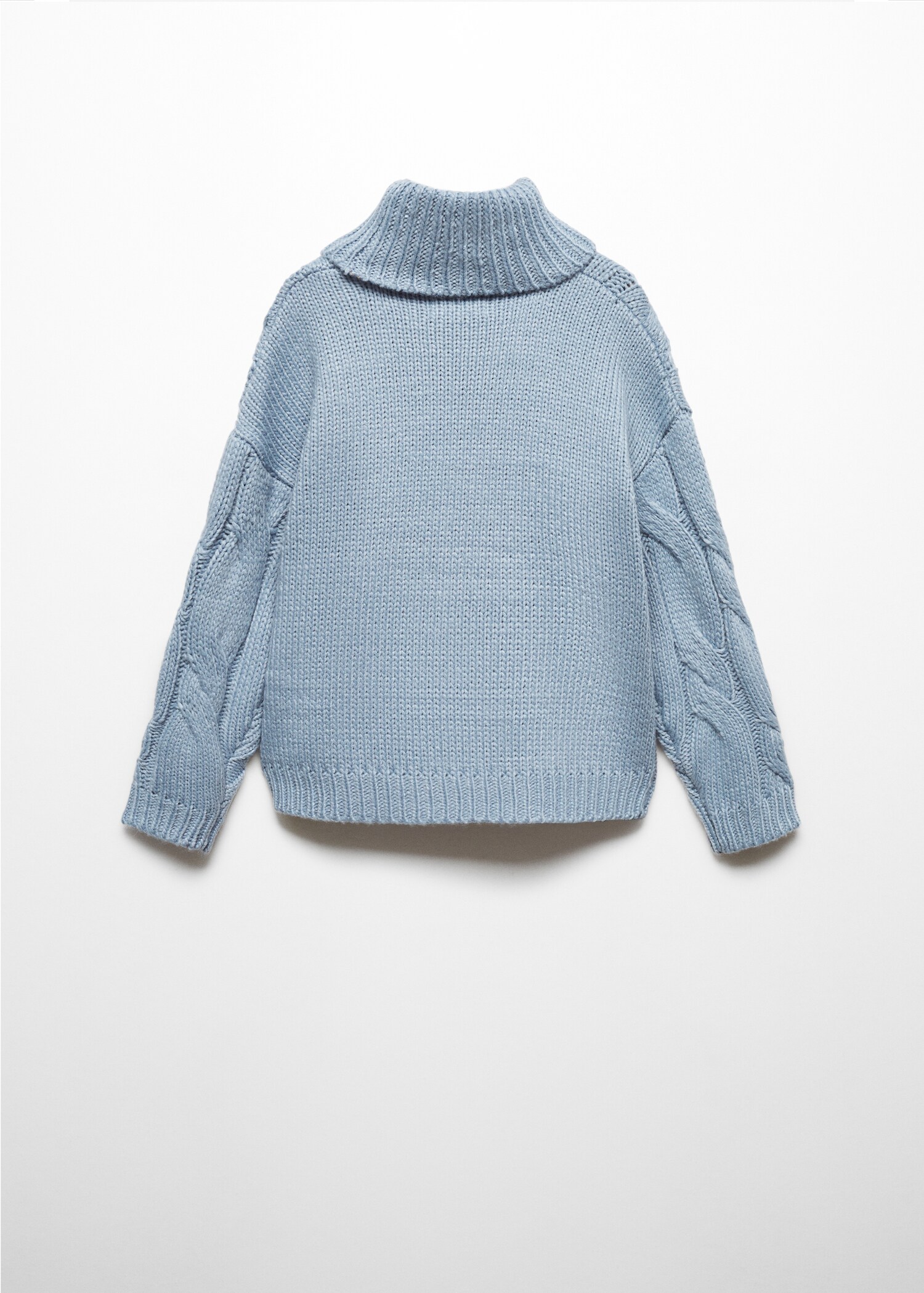 Turtleneck knit sweater - Versi terbalik dari barang